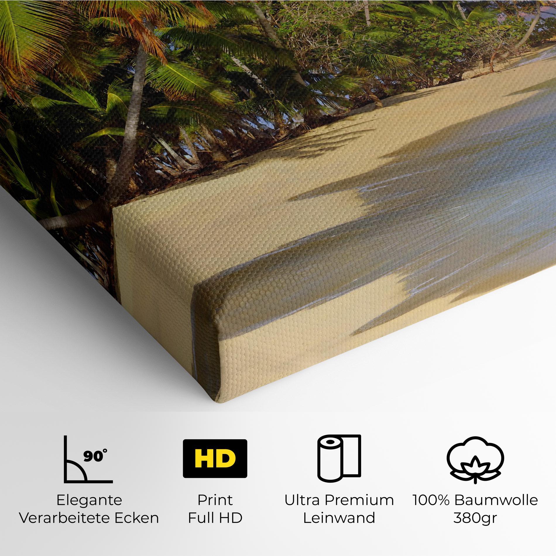 Leinwandbild Coconut Tree Sunset mockup 4