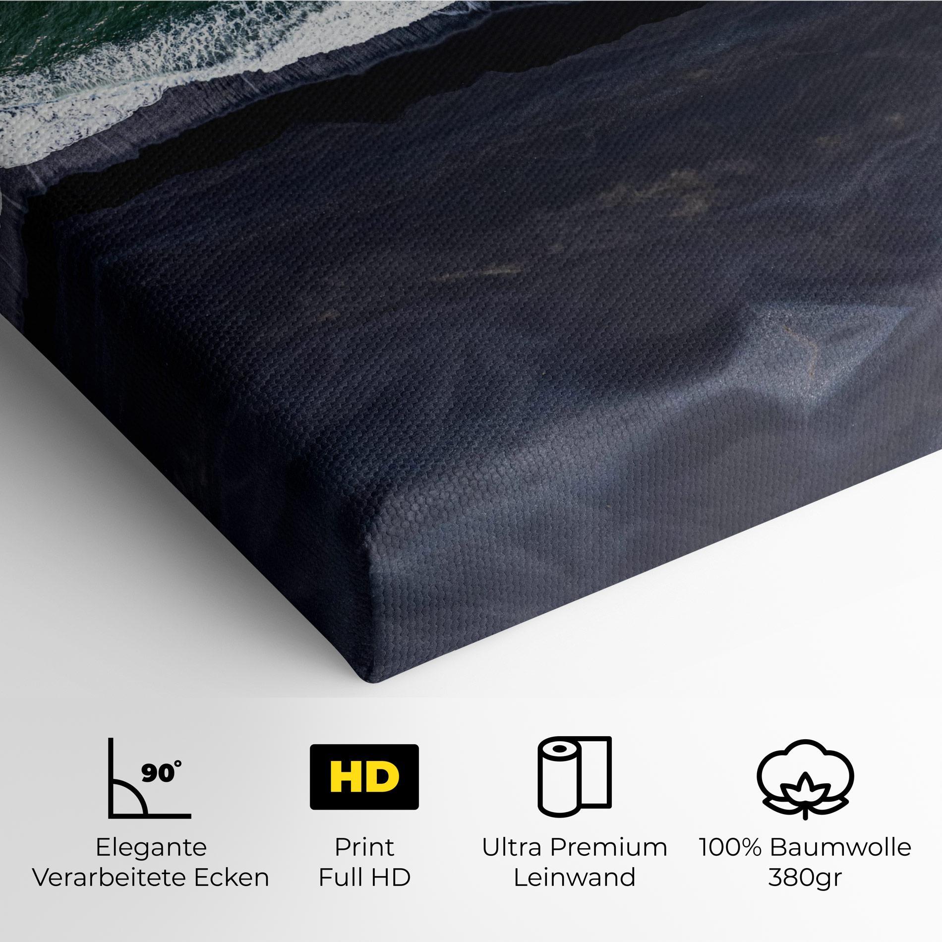 Leinwandbild Green Blue Beach mockup 4