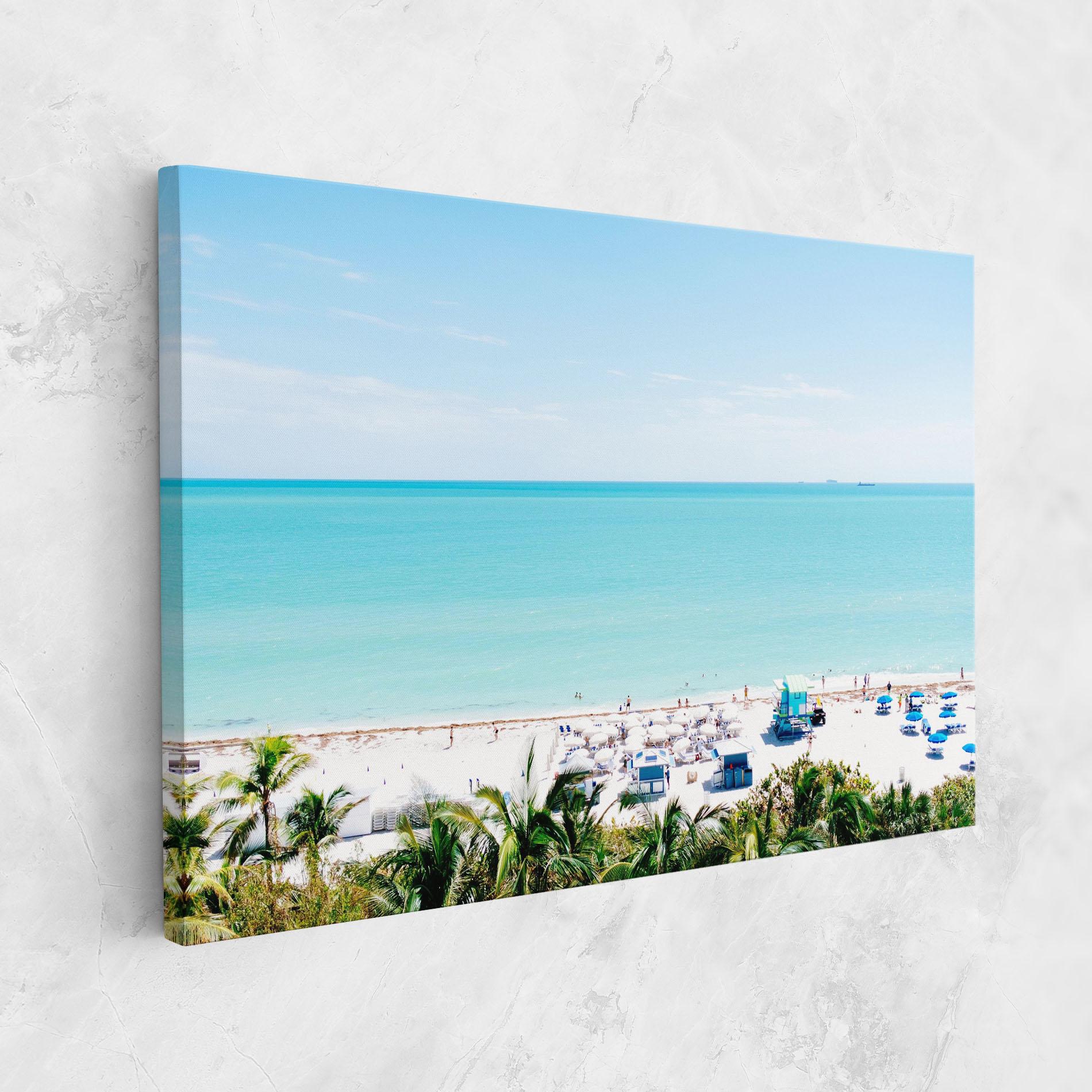 Leinwandbild Blue Clear Water mockup 1