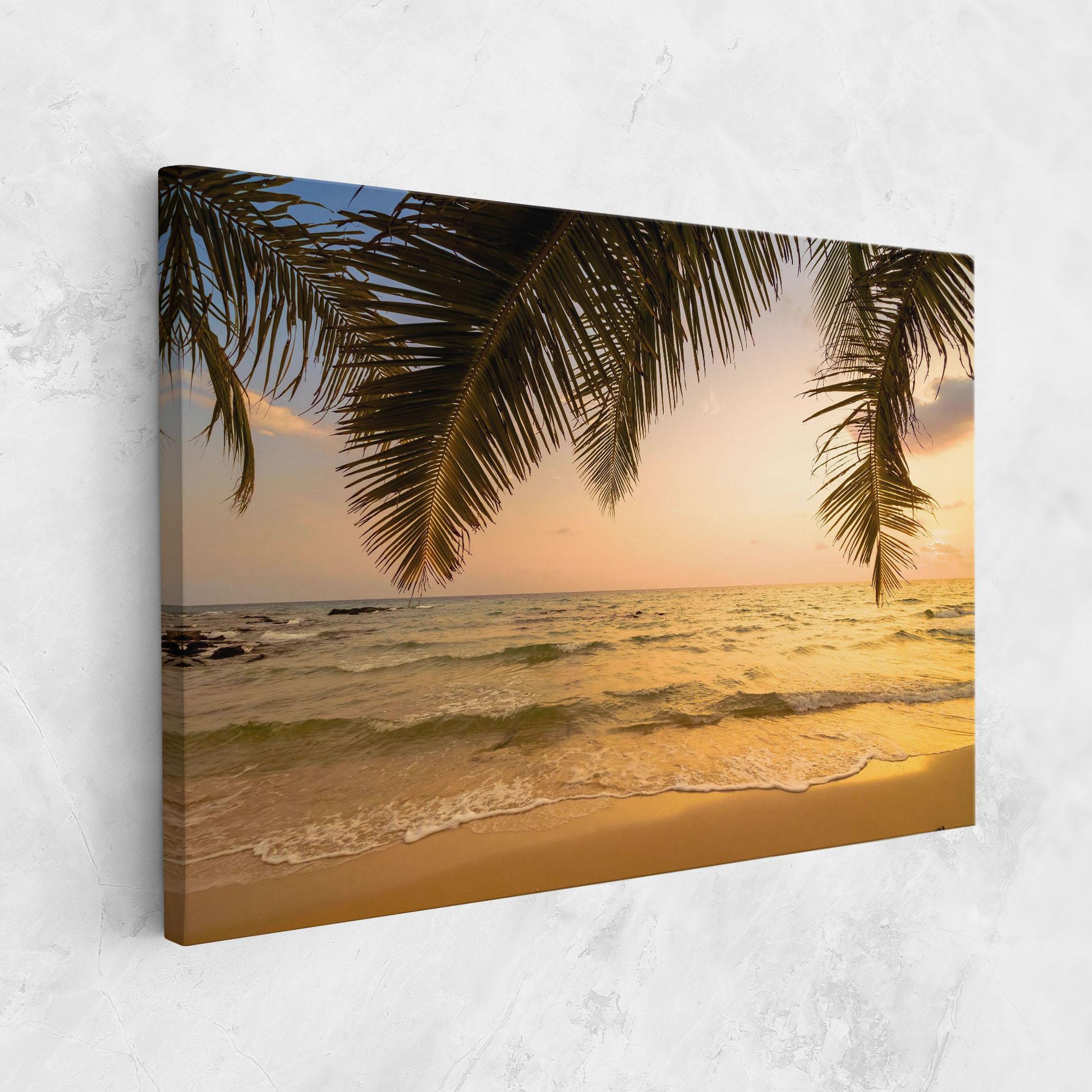 Leinwandbild Paradise Island mockup 1