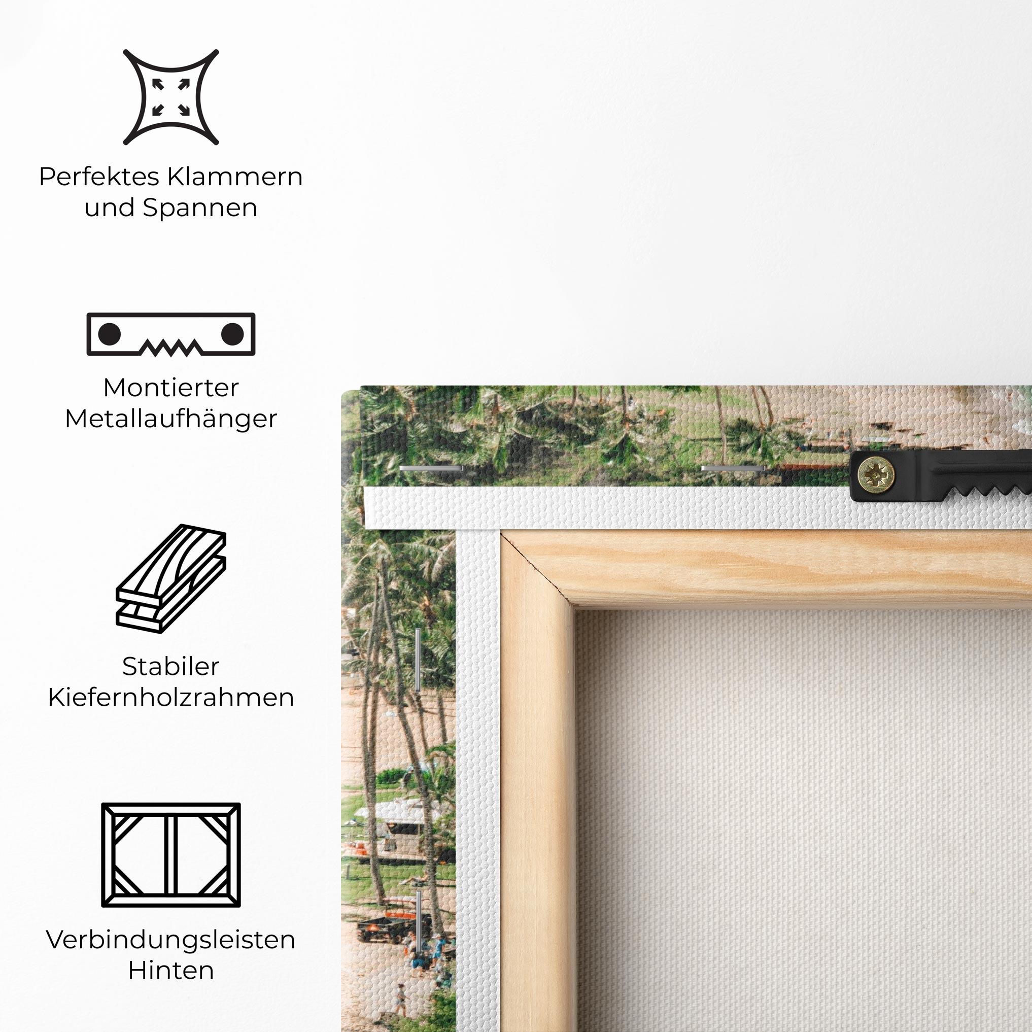 Leinwandbild Beach Day mockup 5