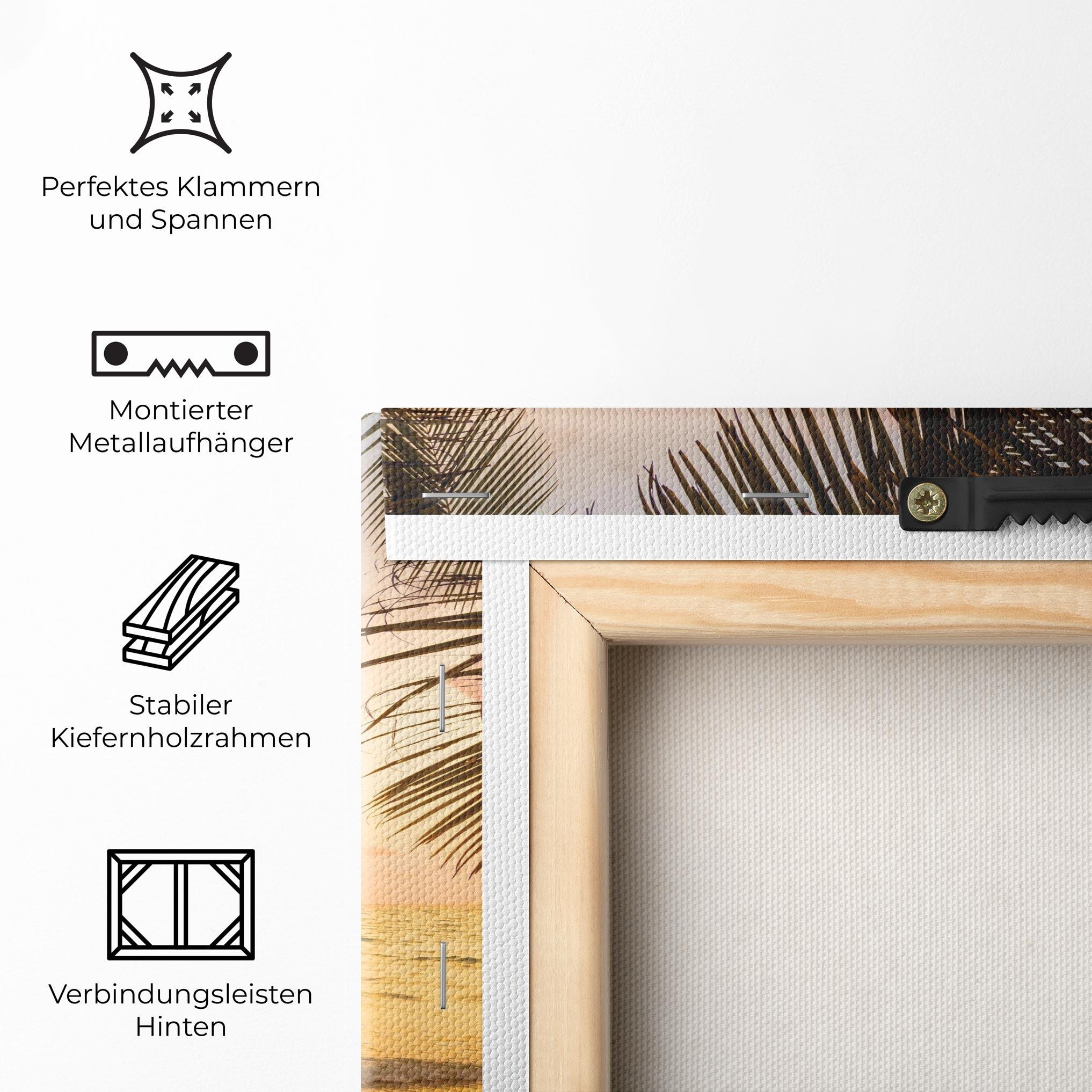 Leinwandbild Paradise Island mockup 5
