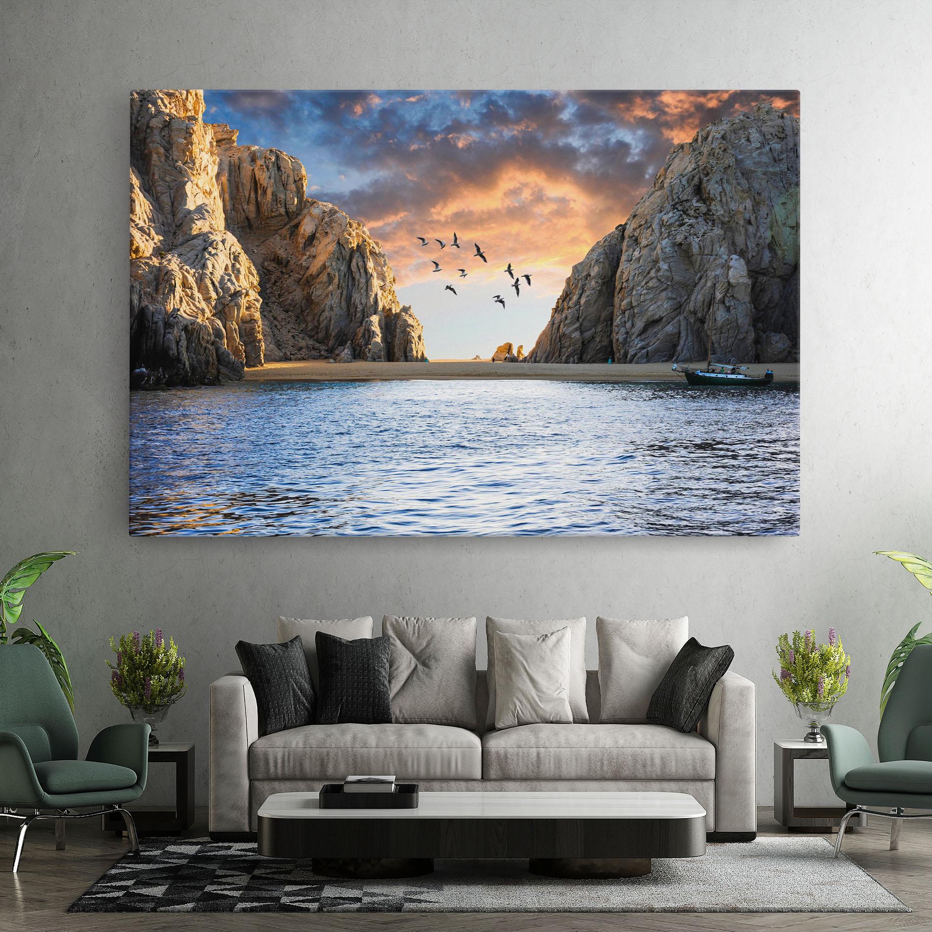 Leinwandbild Lover S Beach mockup 7