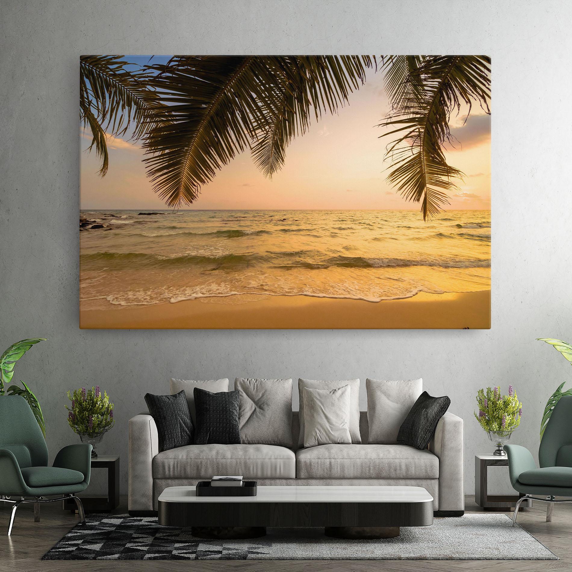 Leinwandbild Paradise Island mockup 7