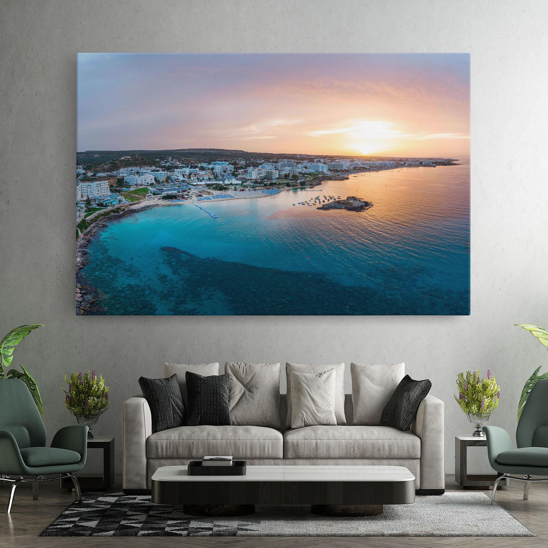 Leinwandbild Protaras Cyprus mockup 7