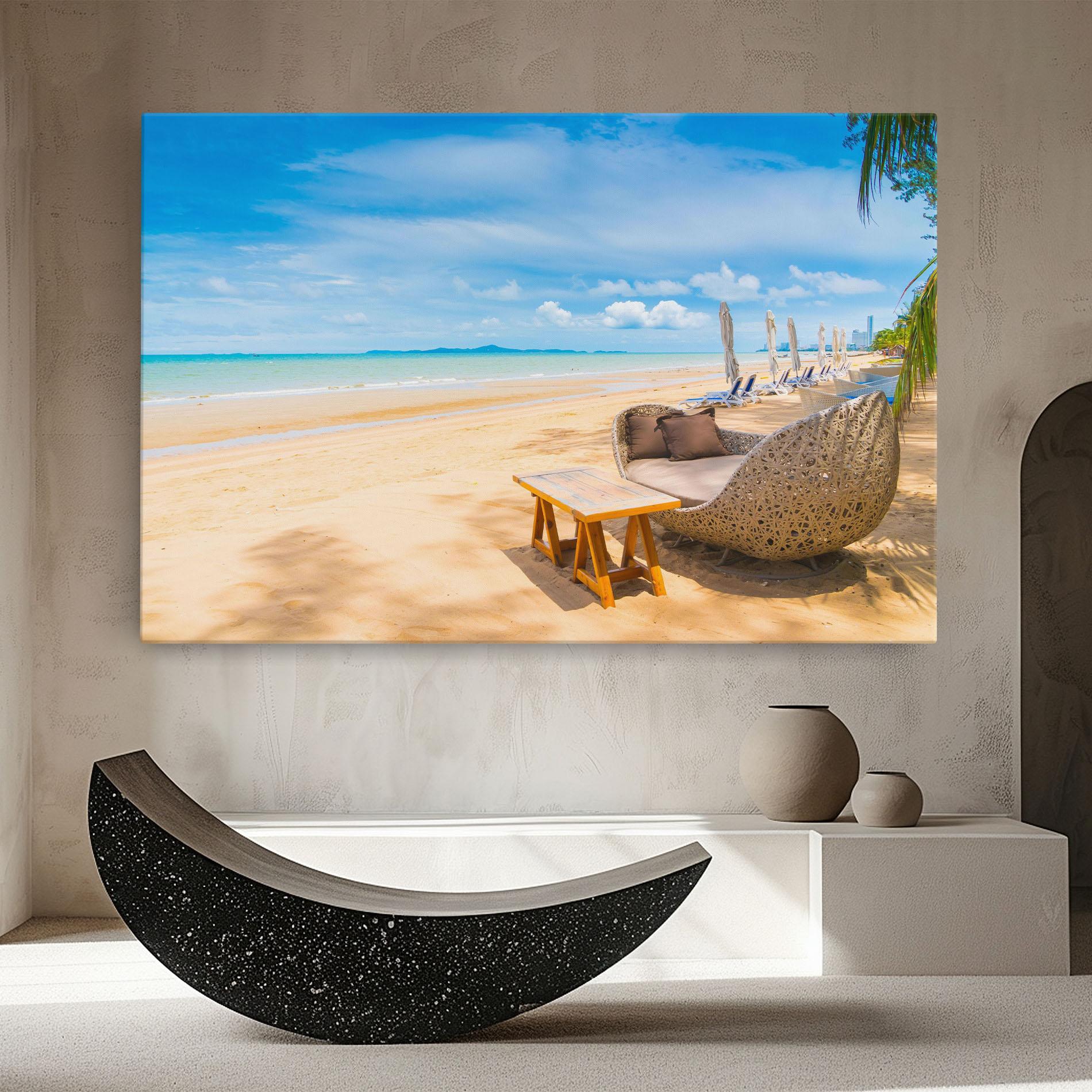 Leinwandbild Dinning Blue Sky mockup 8