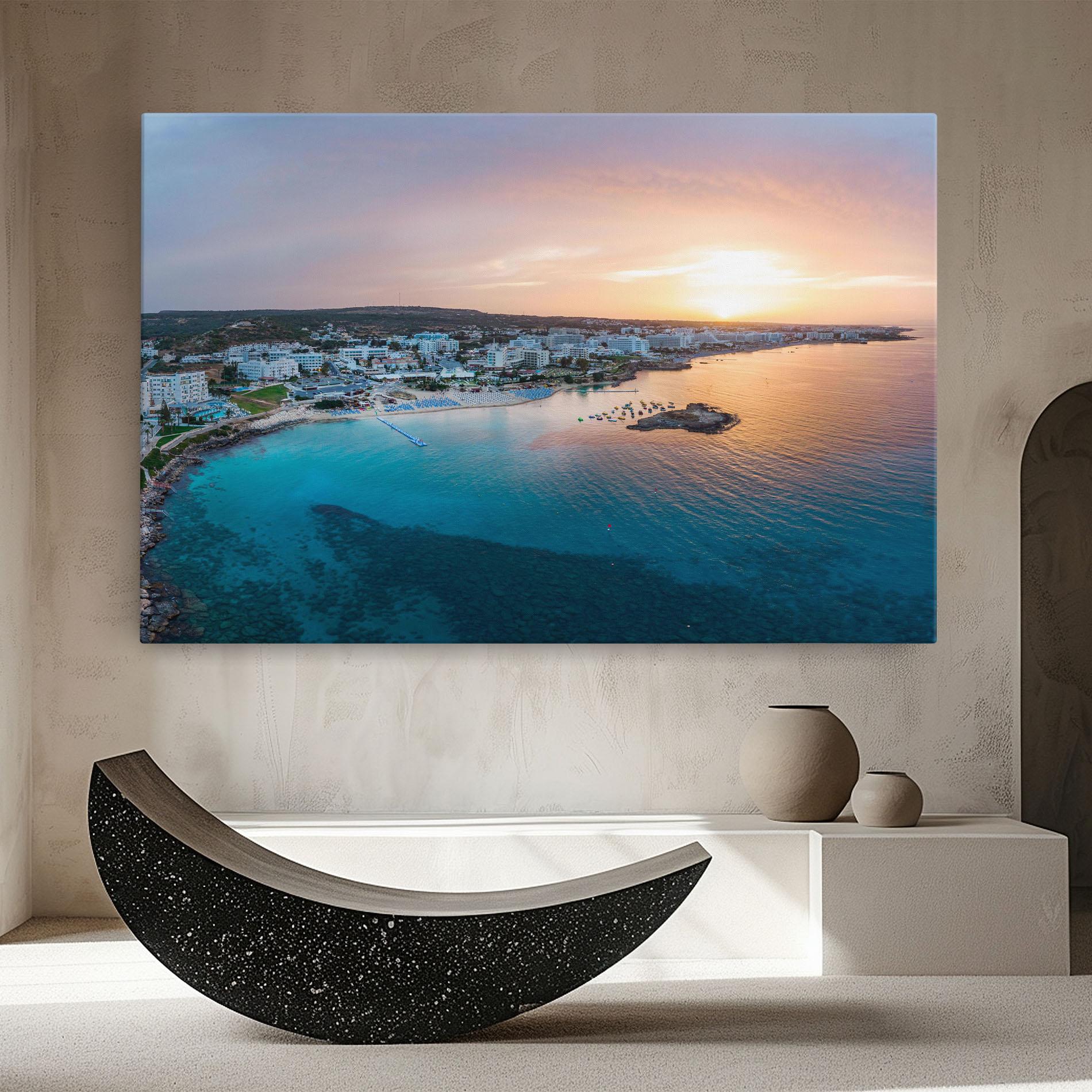 Leinwandbild Protaras Cyprus mockup 8
