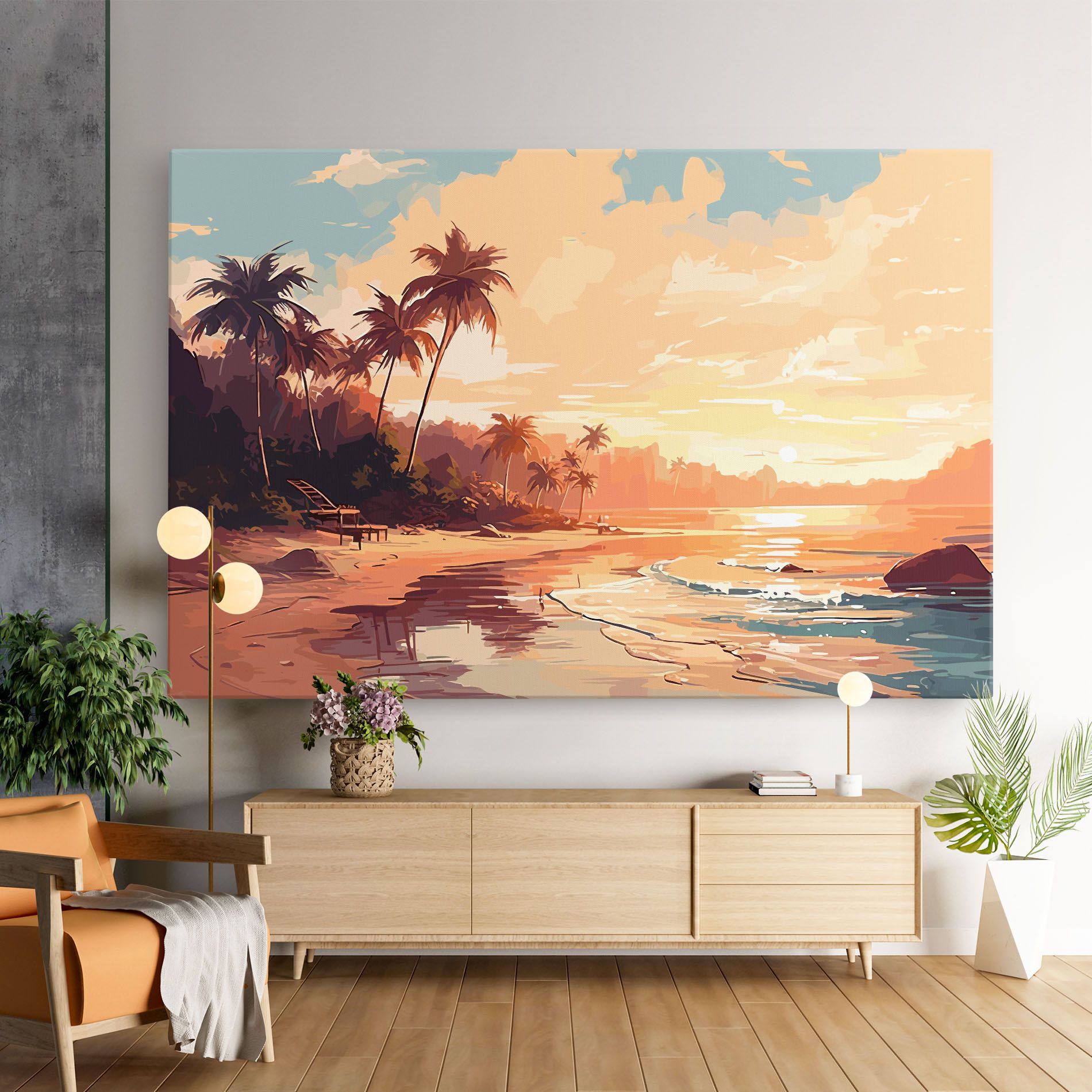 Blue Orange Beach mockup 9