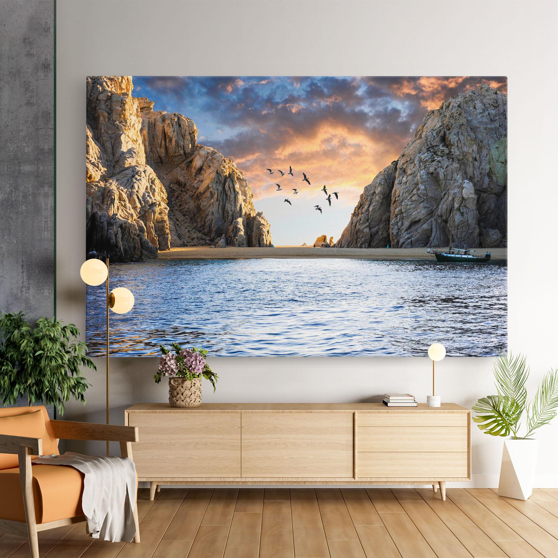 Leinwandbild Lover S Beach mockup 9