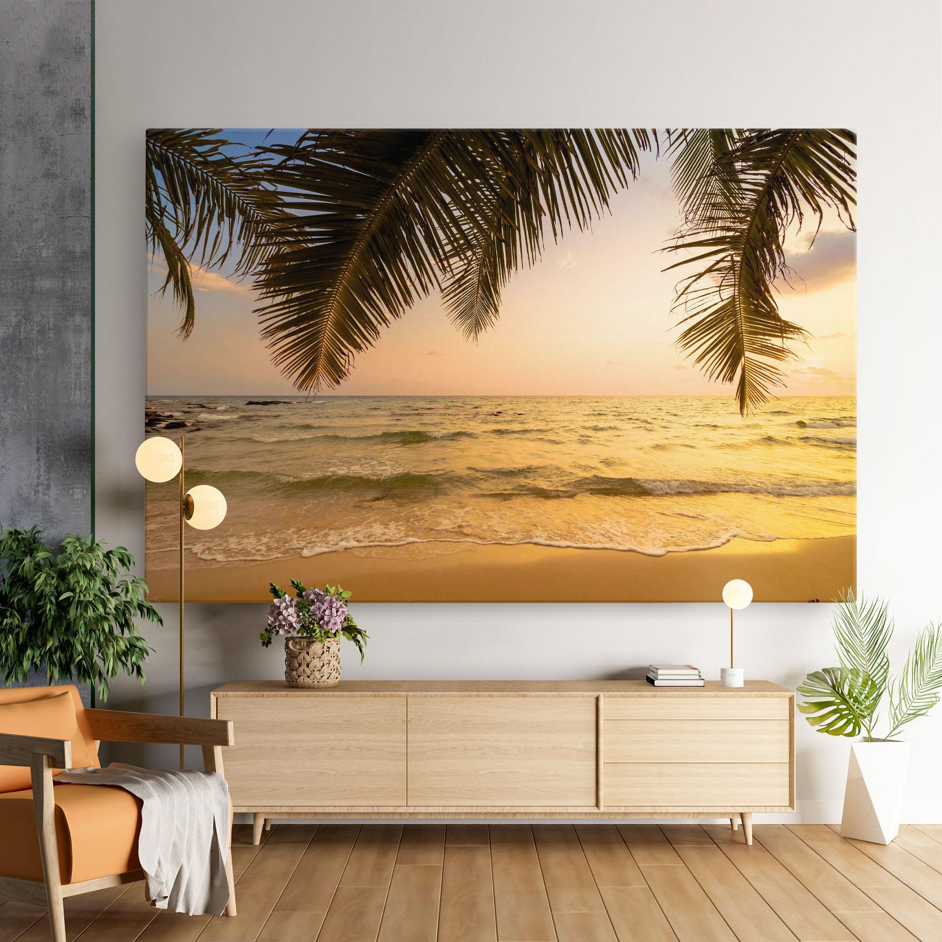 Leinwandbild Paradise Island mockup 9