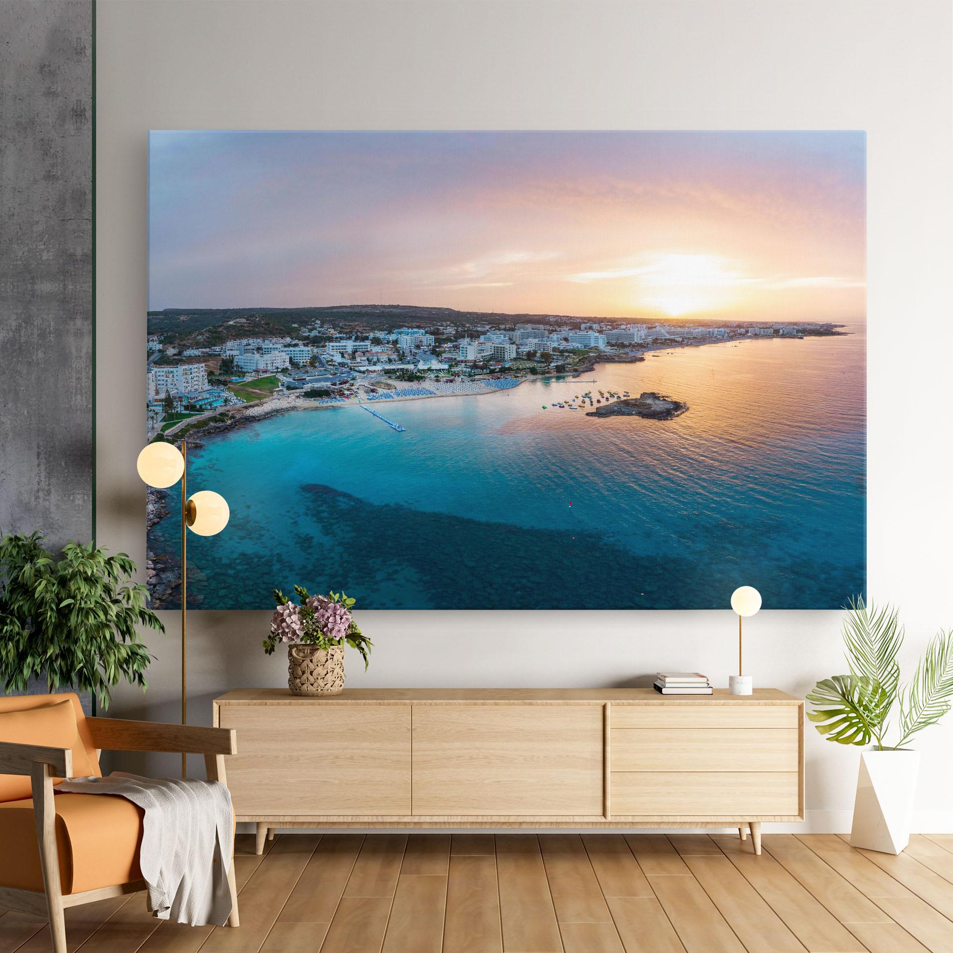 Leinwandbild Protaras Cyprus mockup 9