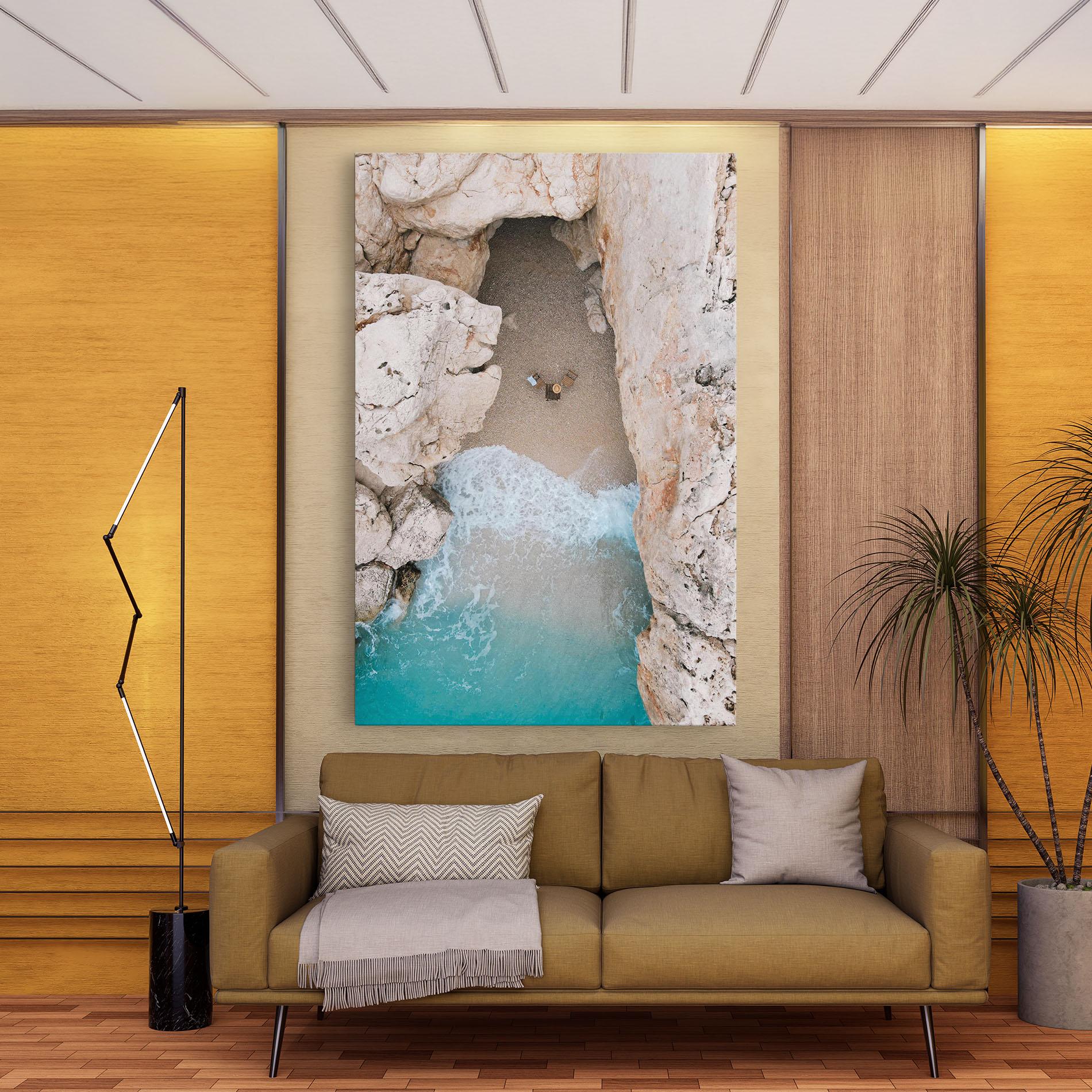 Leinwandbild Private White Cave mockup 9