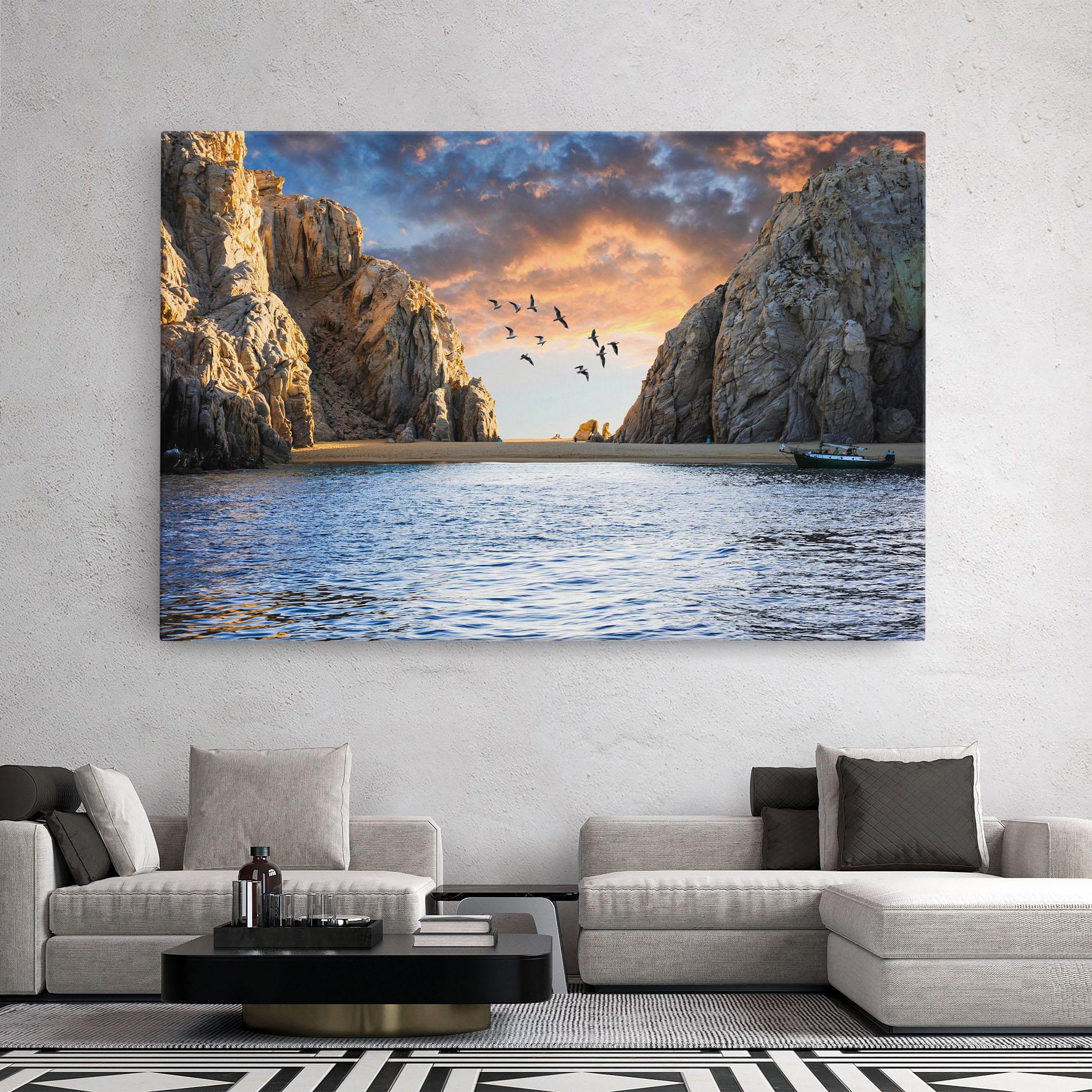 Leinwandbild Lover S Beach mockup 2