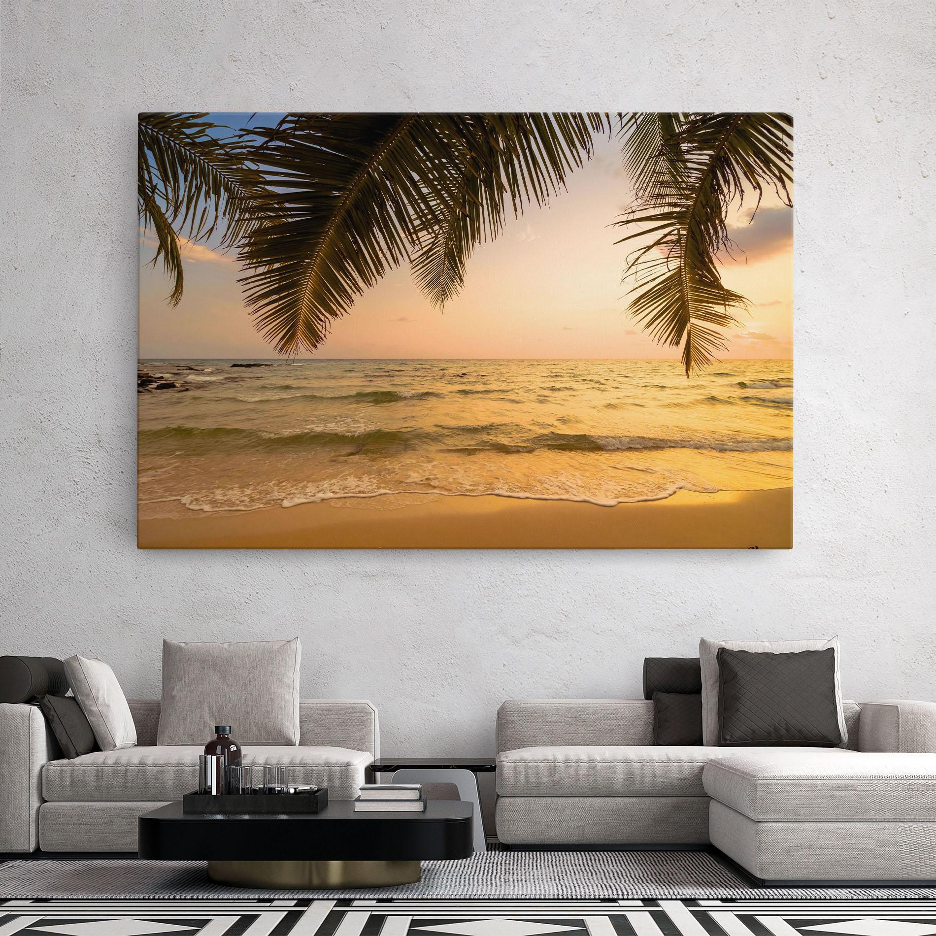 Leinwandbild Paradise Island mockup 2