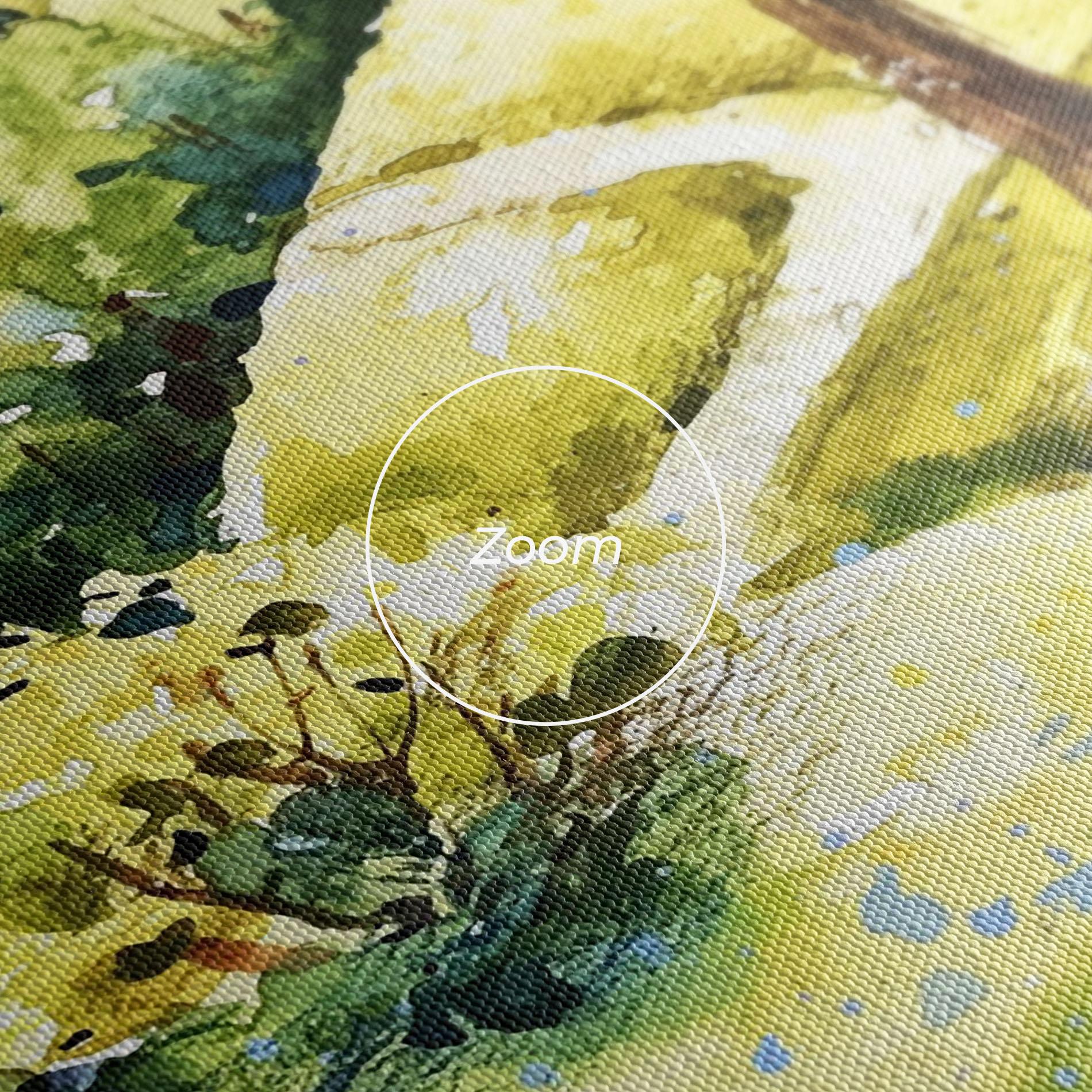 Leinwandbild Fresh Spring View mockup 3