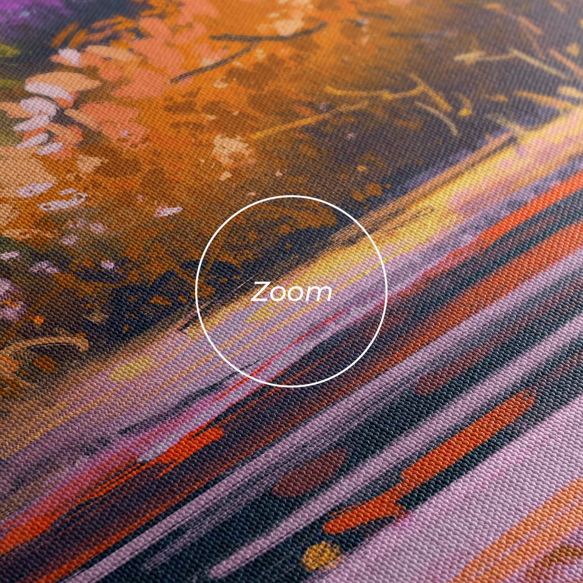 Landscape Colorful Trees mockup 3