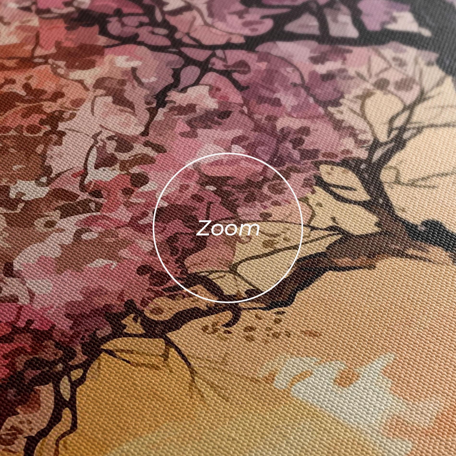 Leinwandbild Sunset Spring mockup 3