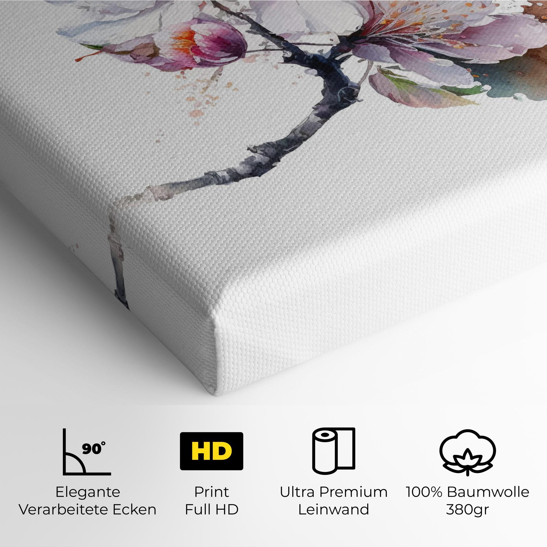 Leinwandbild Cherry Spring Art mockup 4