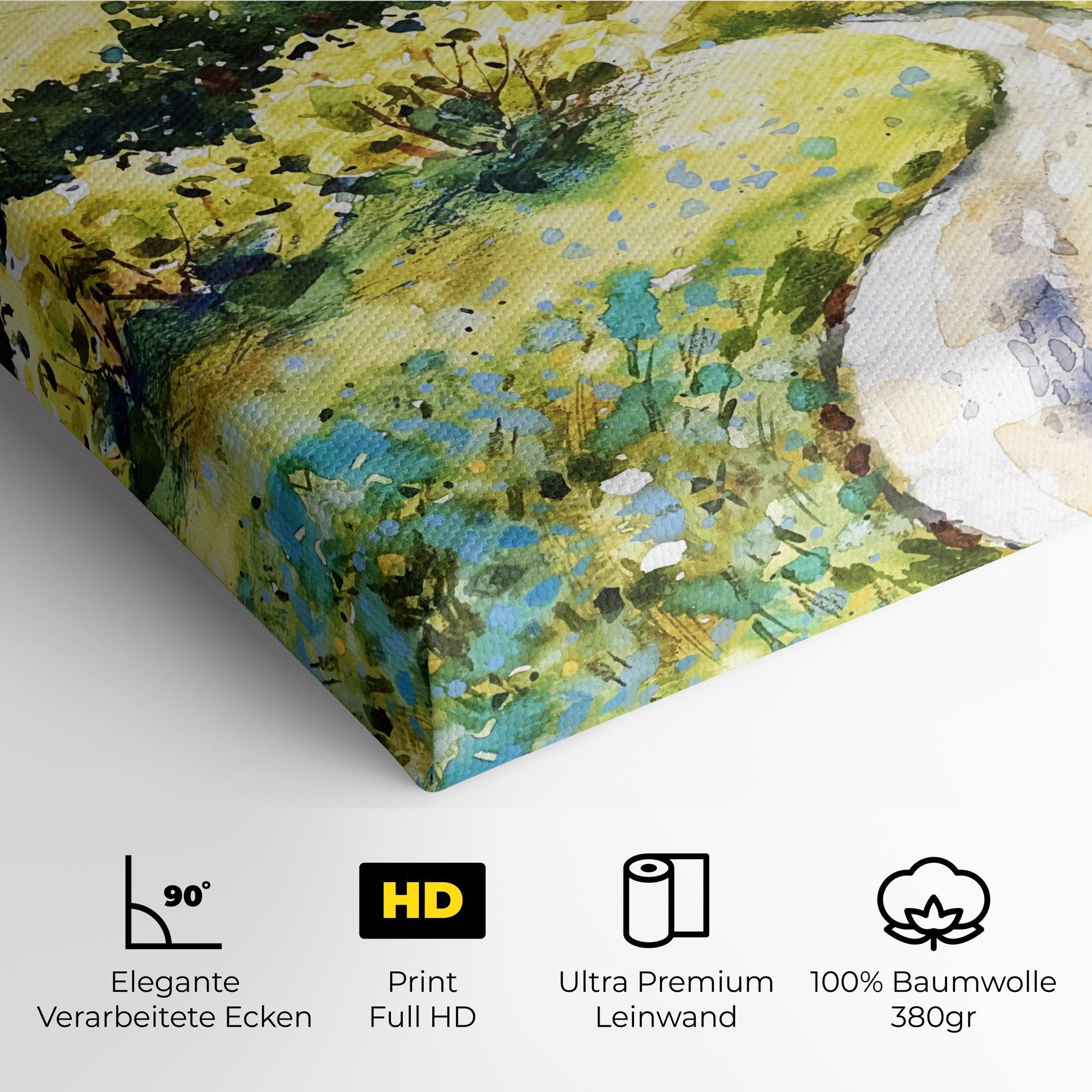 Leinwandbild Fresh Spring View mockup 4