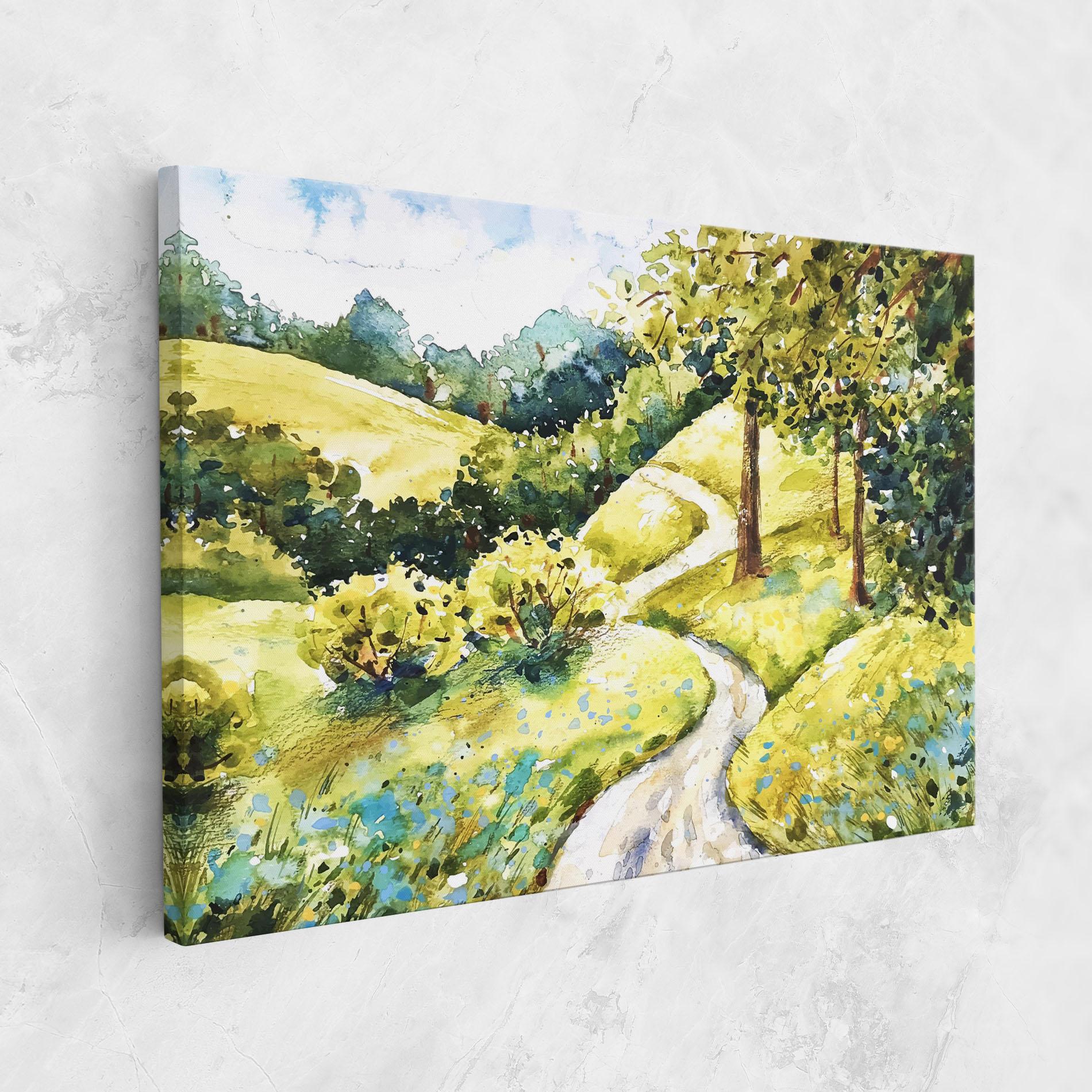 Leinwandbild Fresh Spring View mockup 1