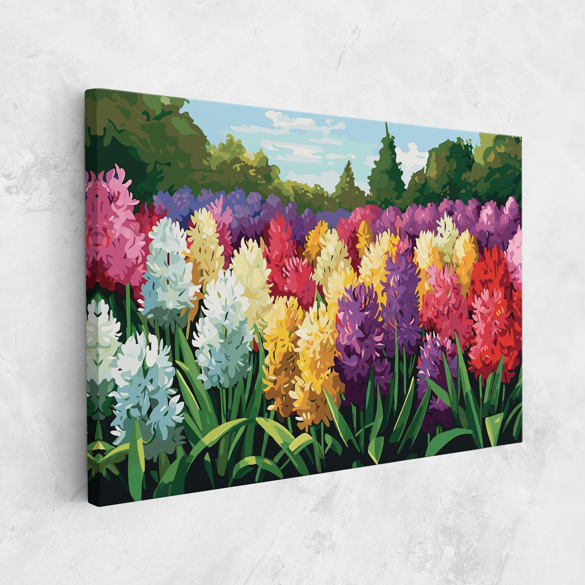 Leinwandbild Pretty Colorful Spring mockup 1