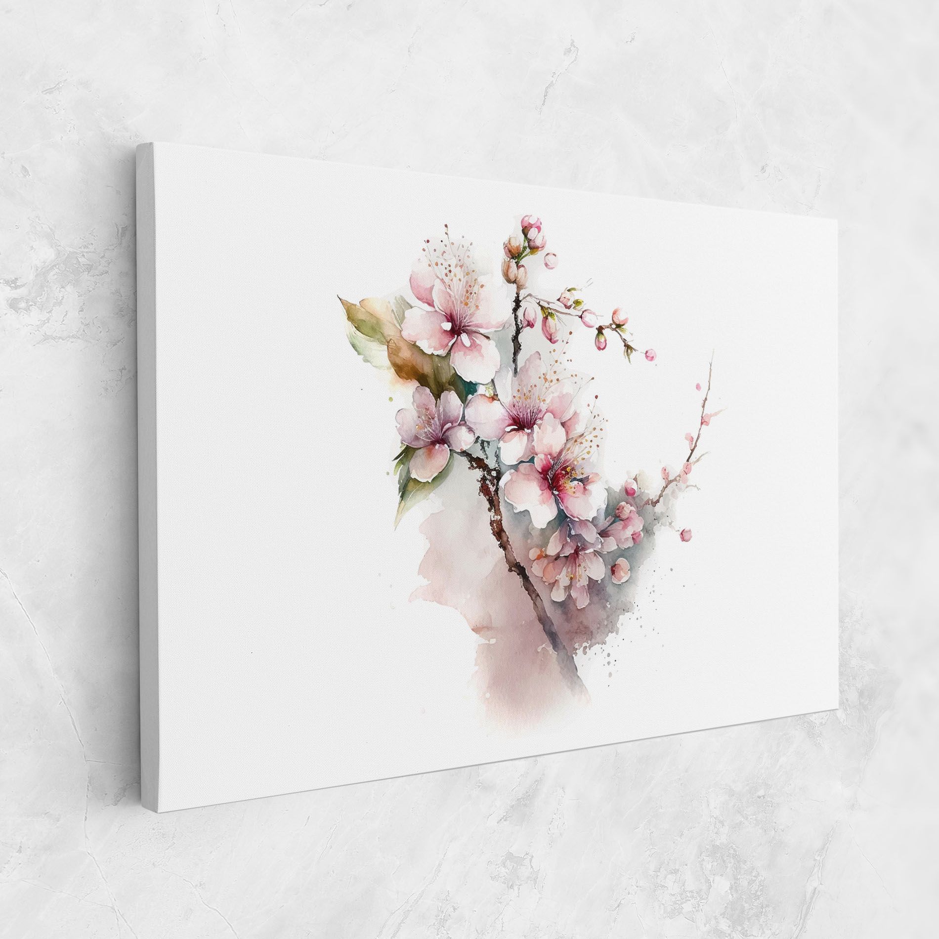 Spring Pastel Flower mockup 1