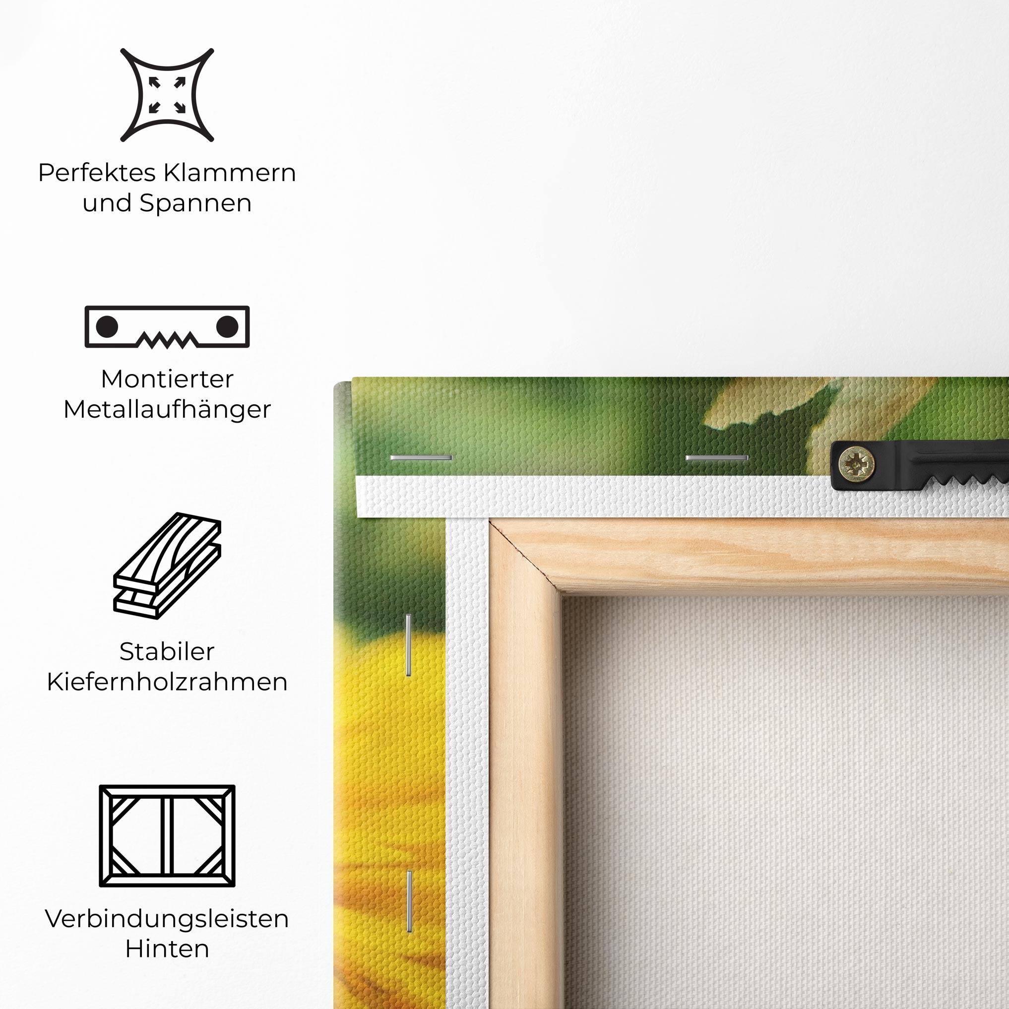 Leinwandbild Spring Bee mockup 5