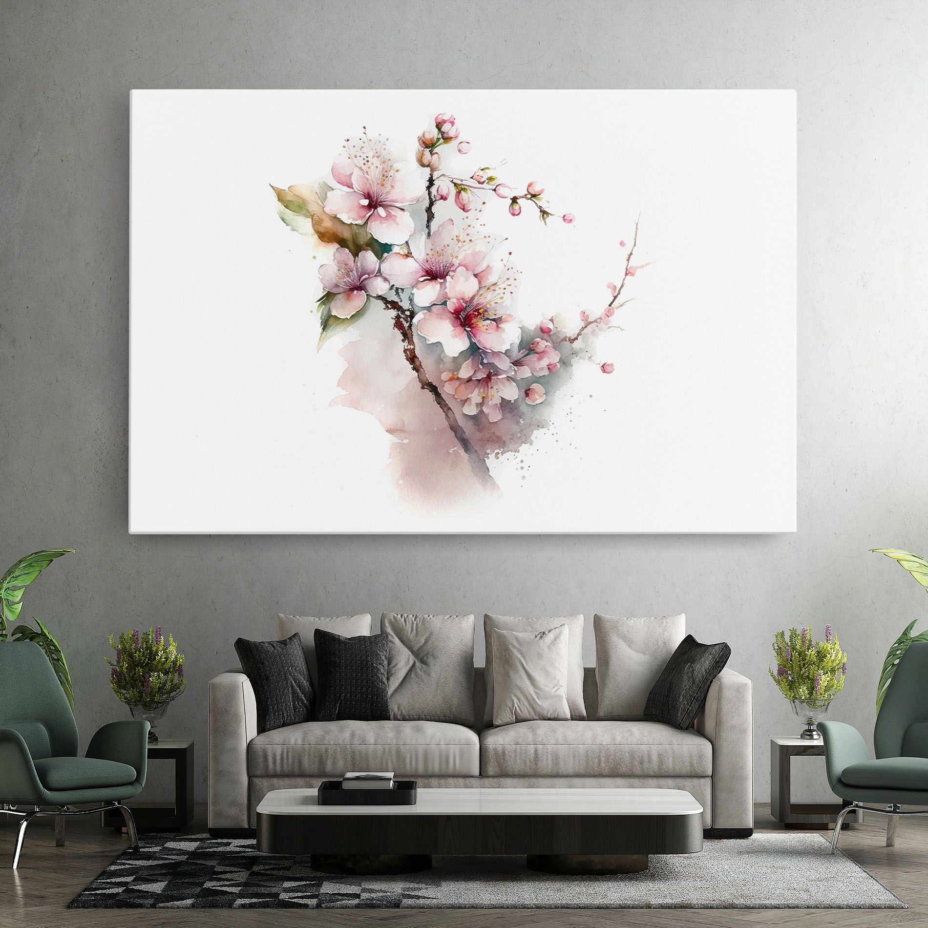 Spring Pastel Flower mockup 7