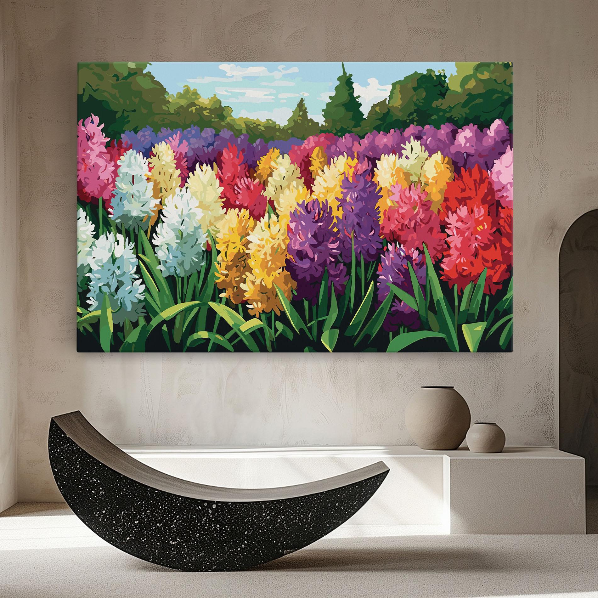 Leinwandbild Pretty Colorful Spring mockup 8