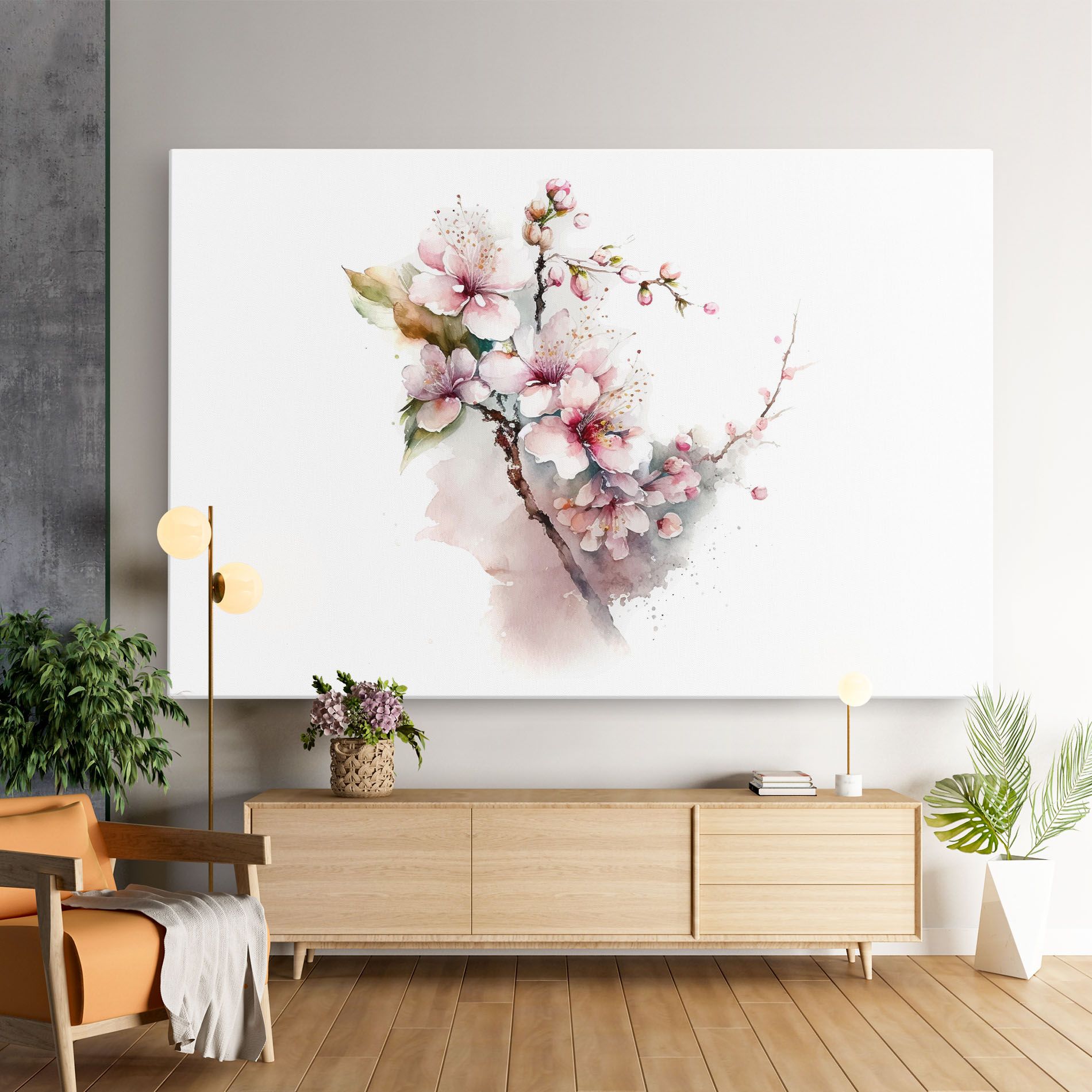 Spring Pastel Flower mockup 9