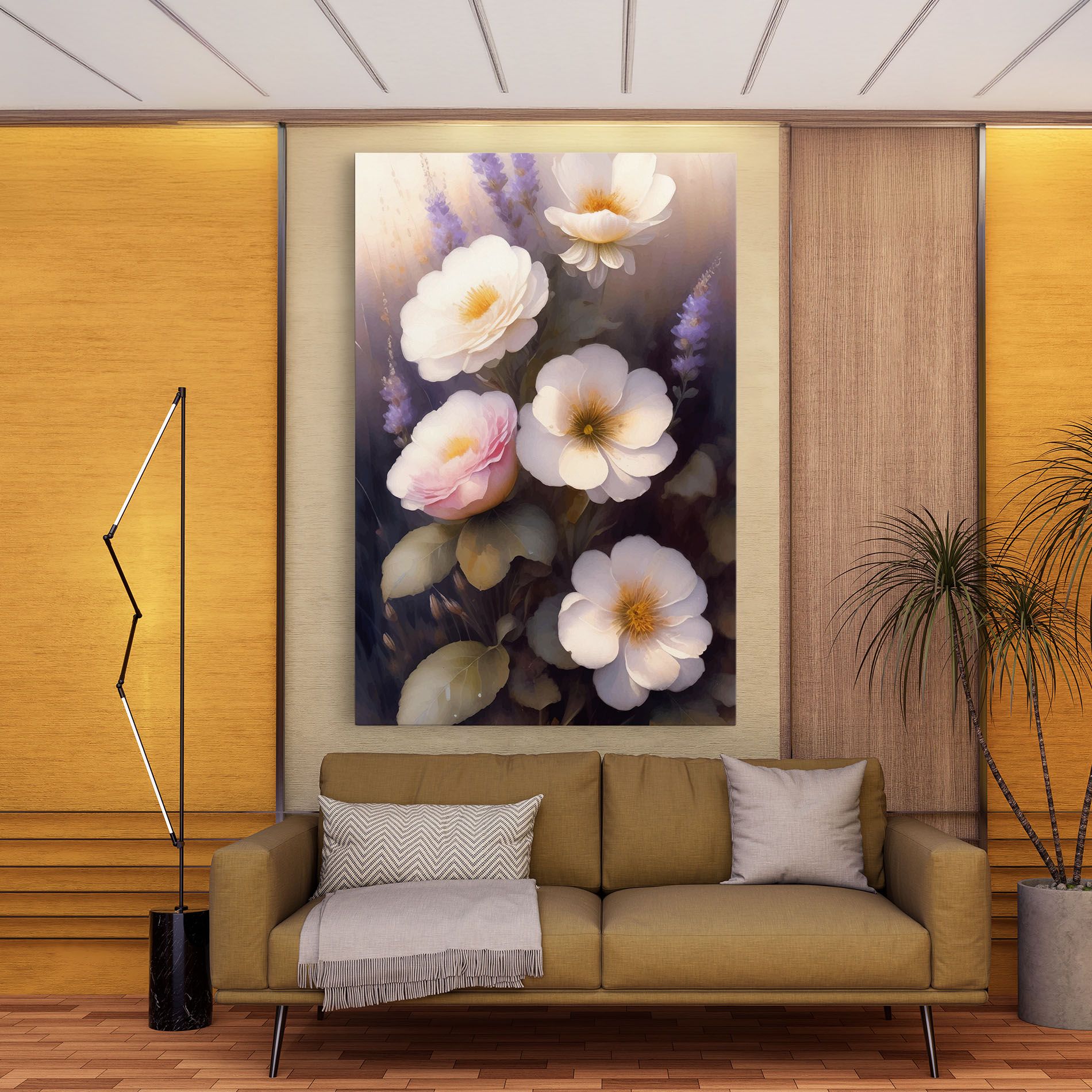 Cream Flower Spring mockup 9