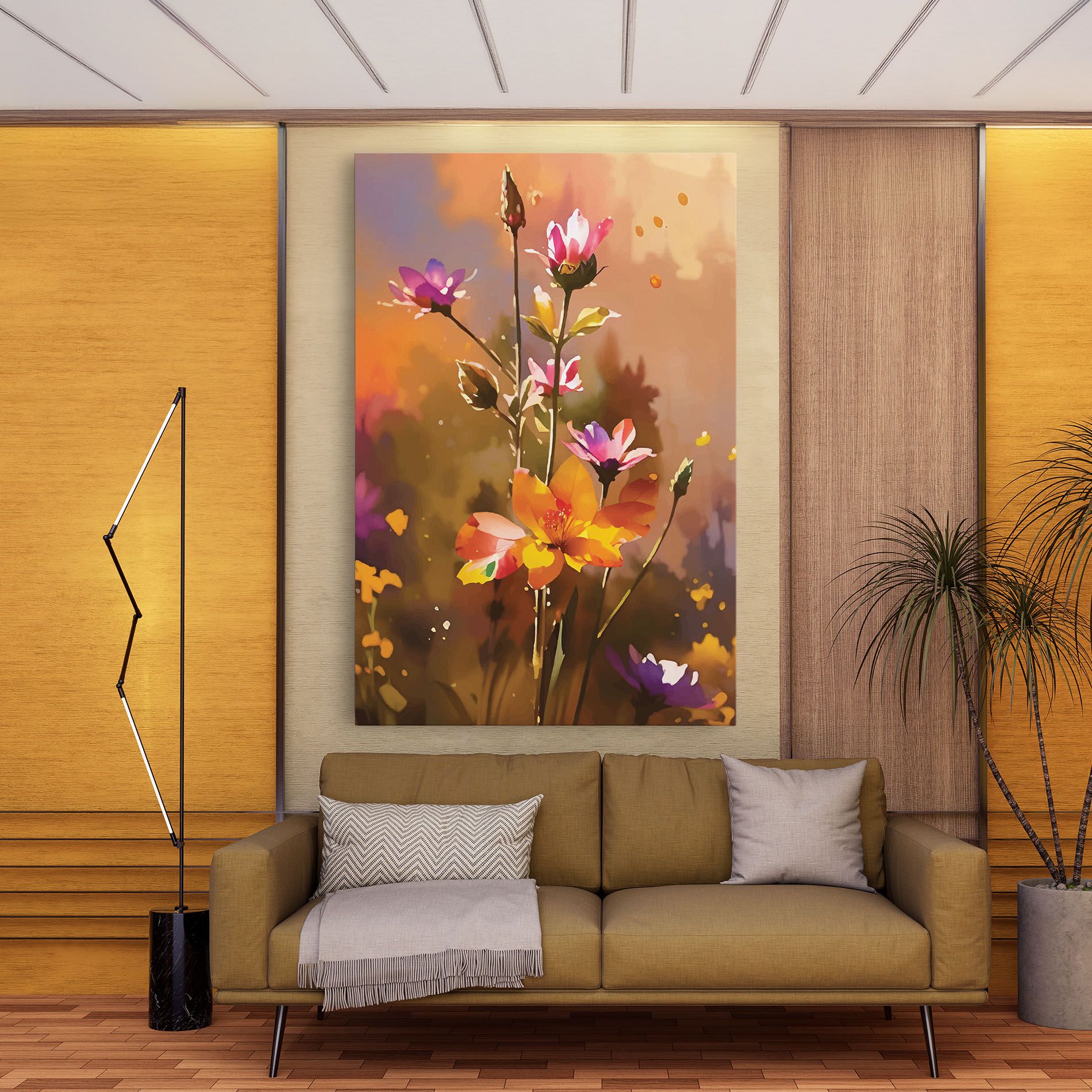 Orange Pink Spring mockup 9