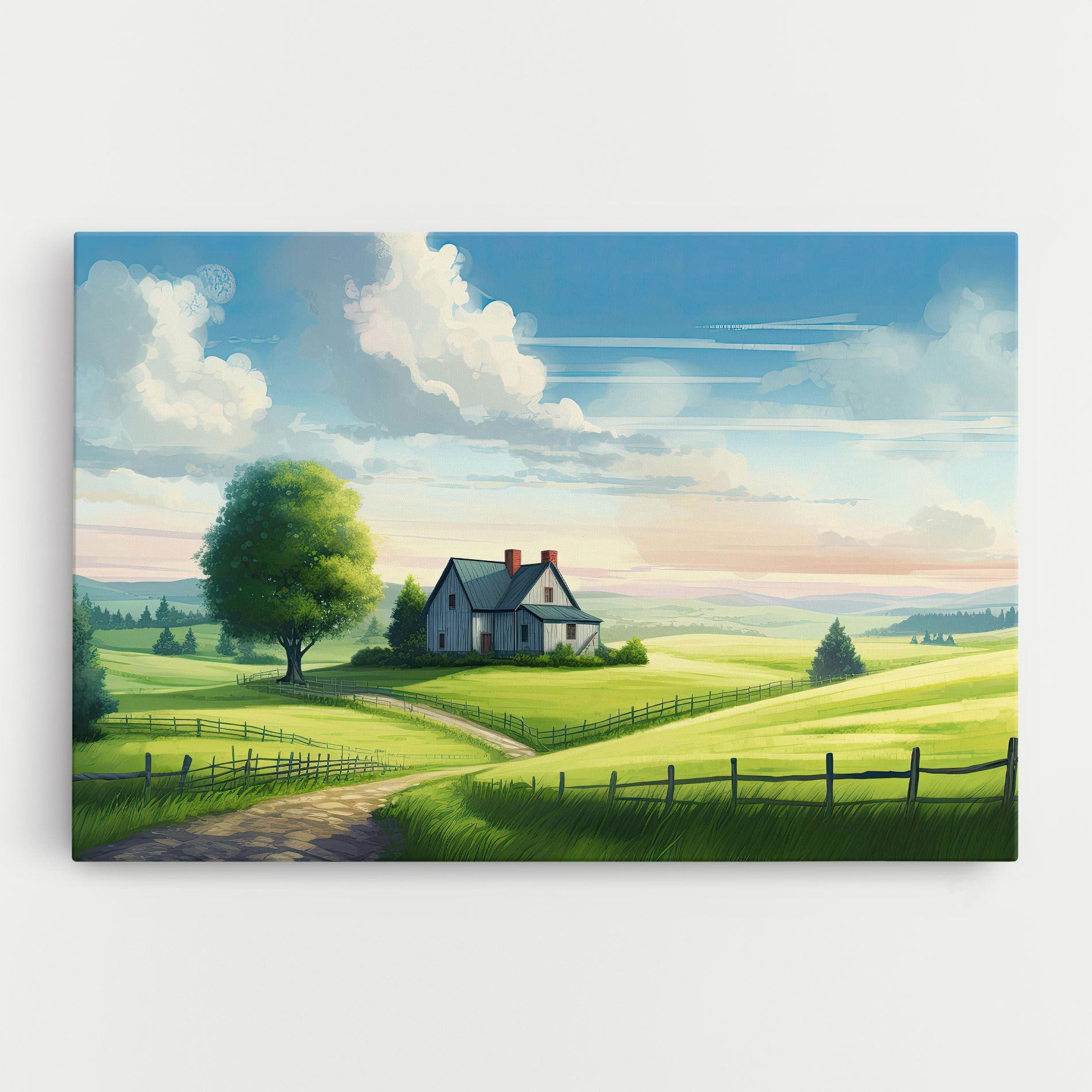 Calming Rural View mockup 0