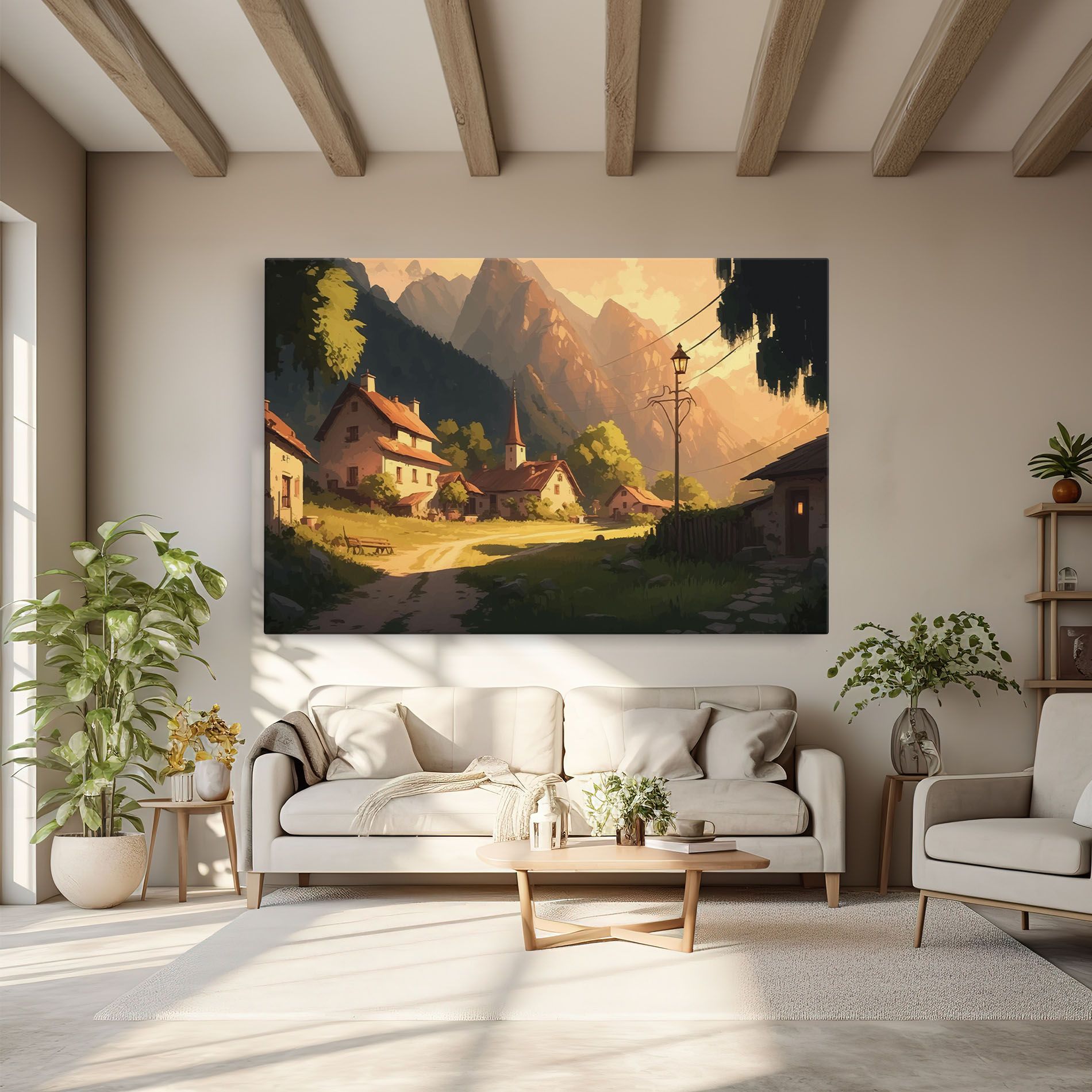 Grassy Village View mockup 6