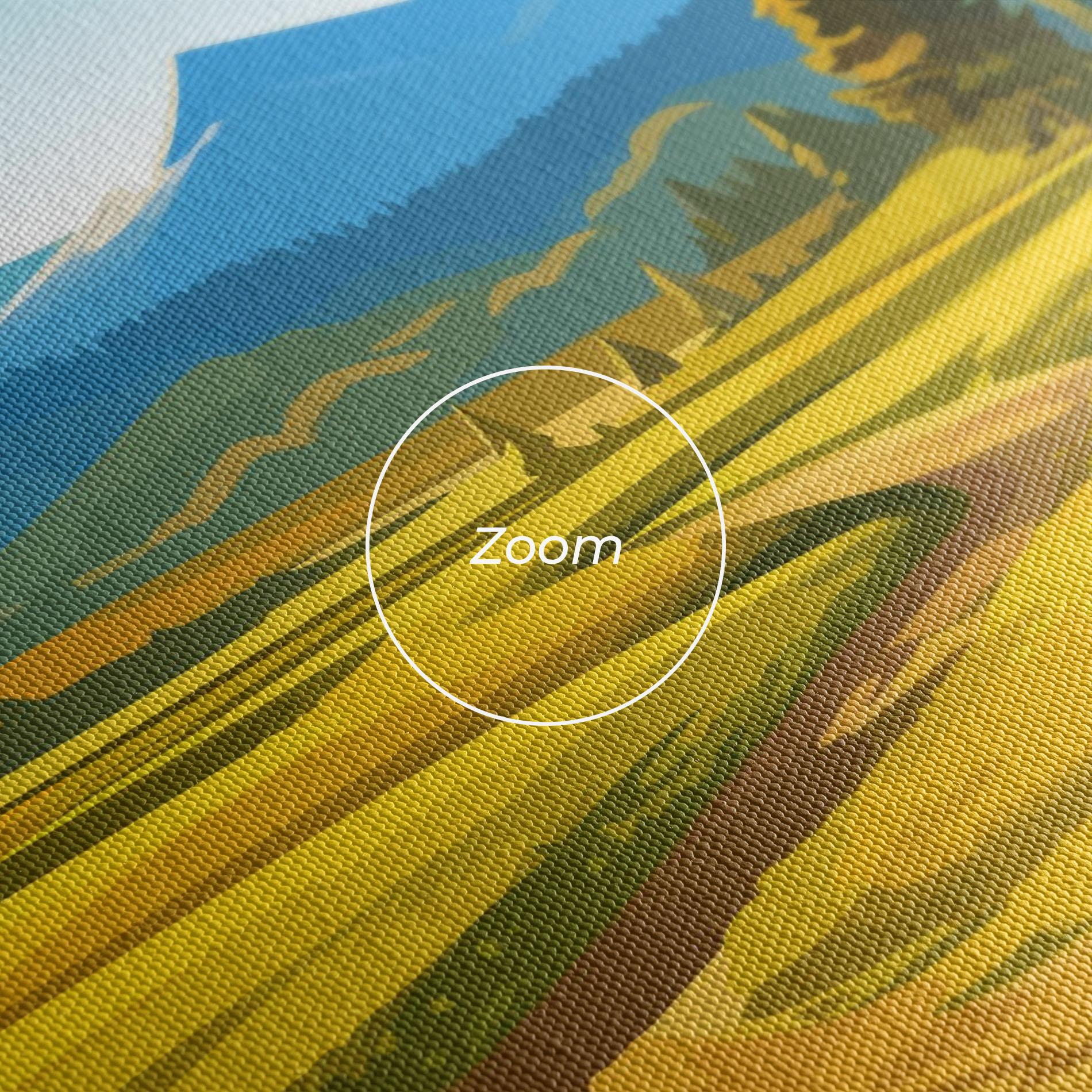 Leinwandbild Daylight Rural View mockup 3