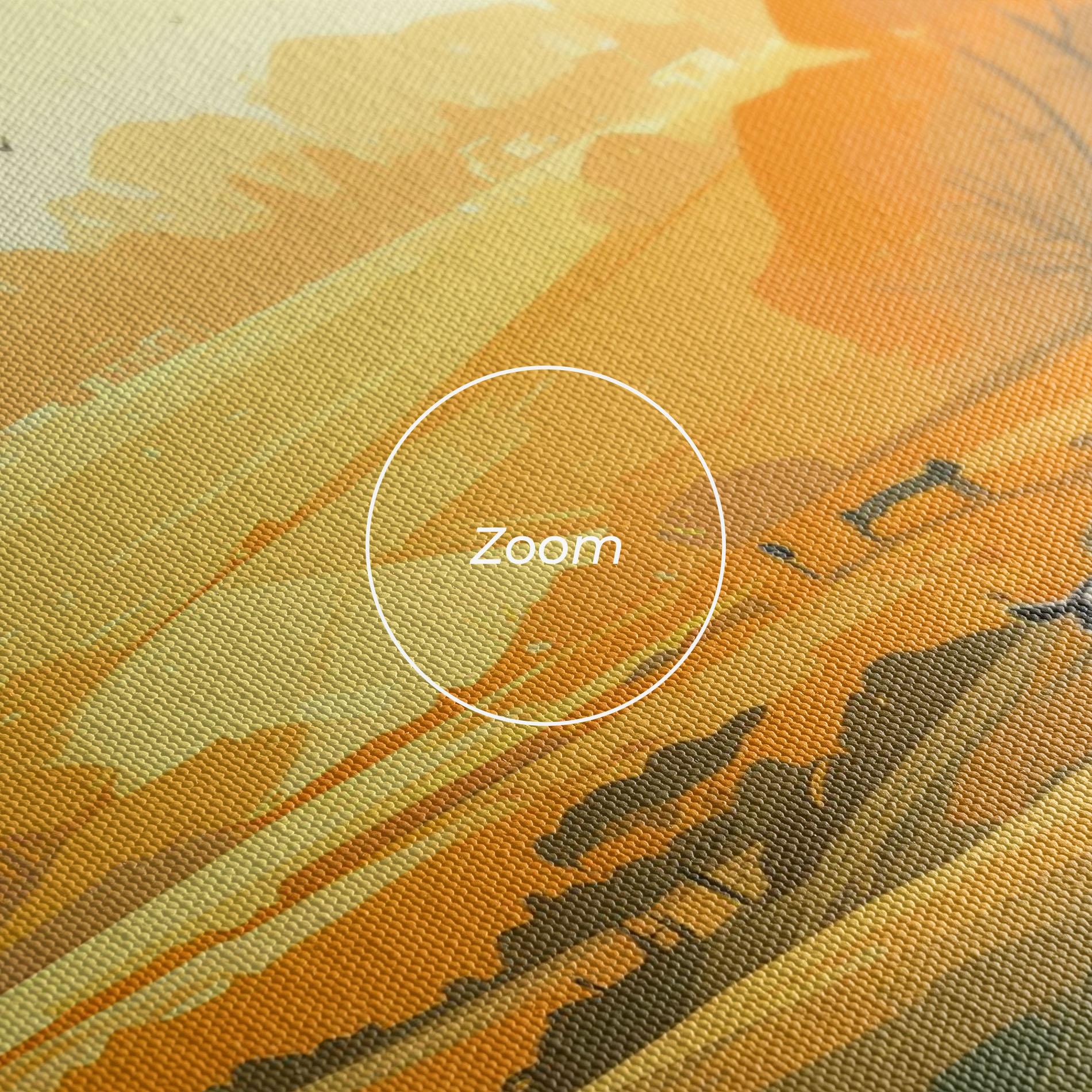 Leinwandbild Farm With Sunlight mockup 3