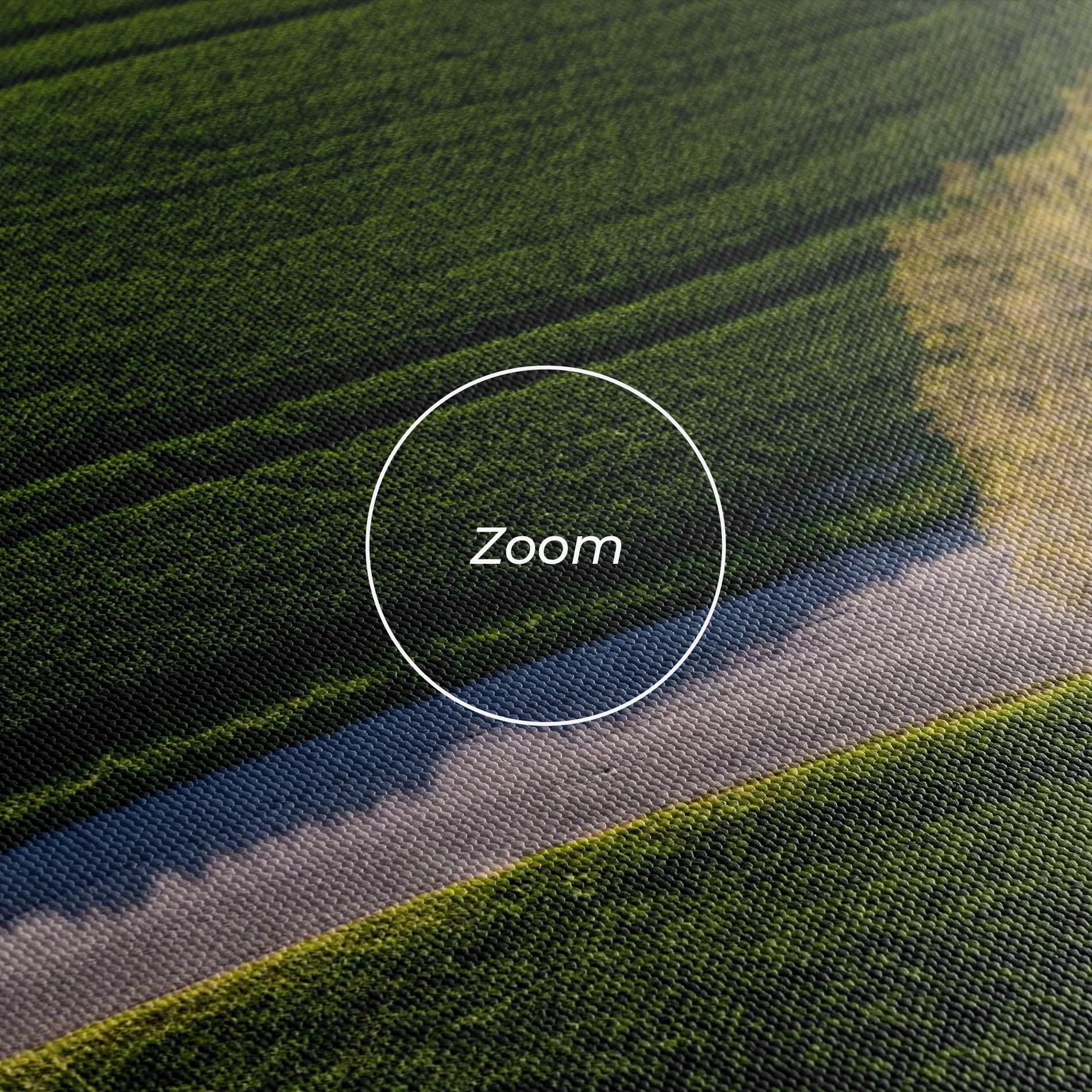 Leinwandbild Green Road mockup 3