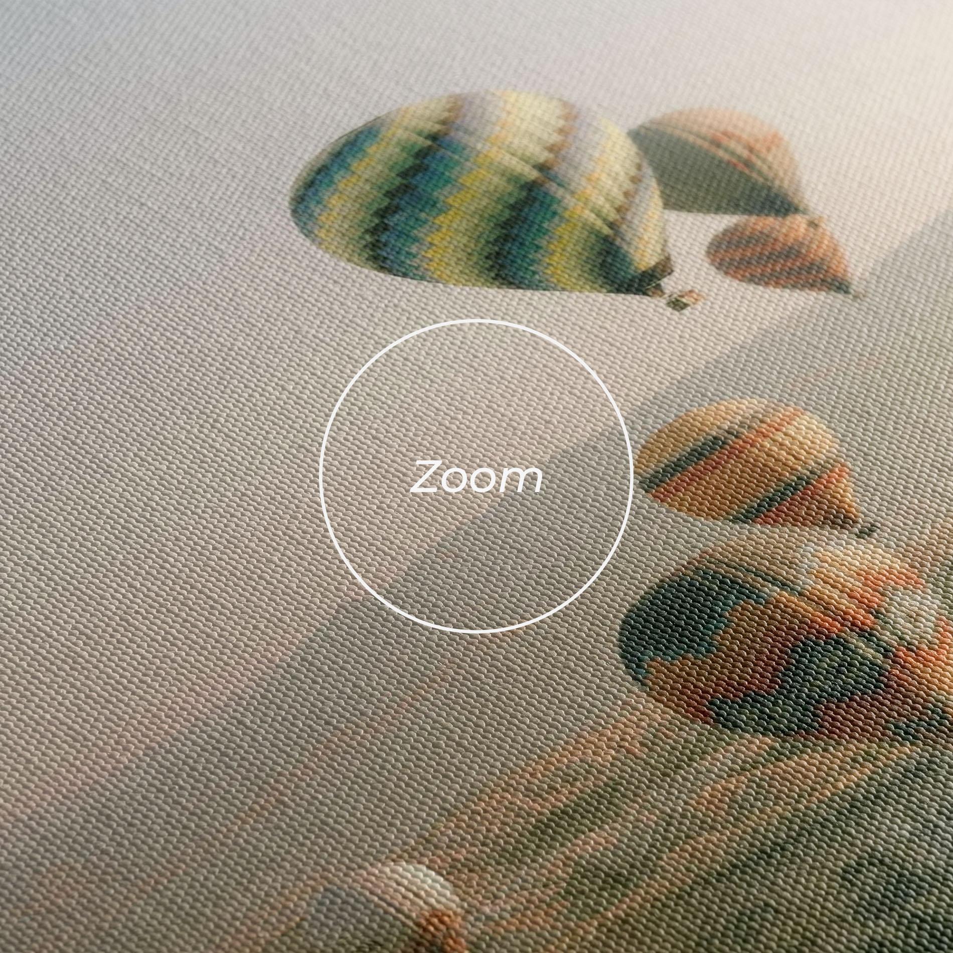 Leinwandbild Hot Ballons mockup 3