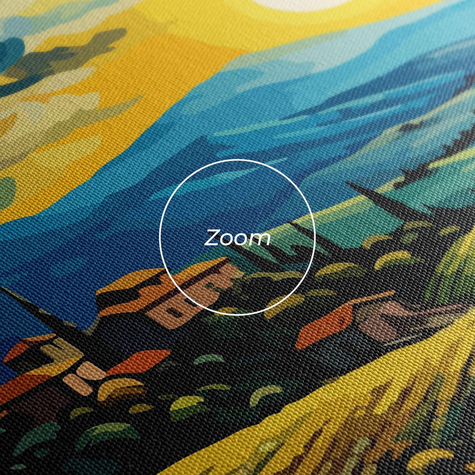 Leinwandbild Rural Fantasy View mockup 3