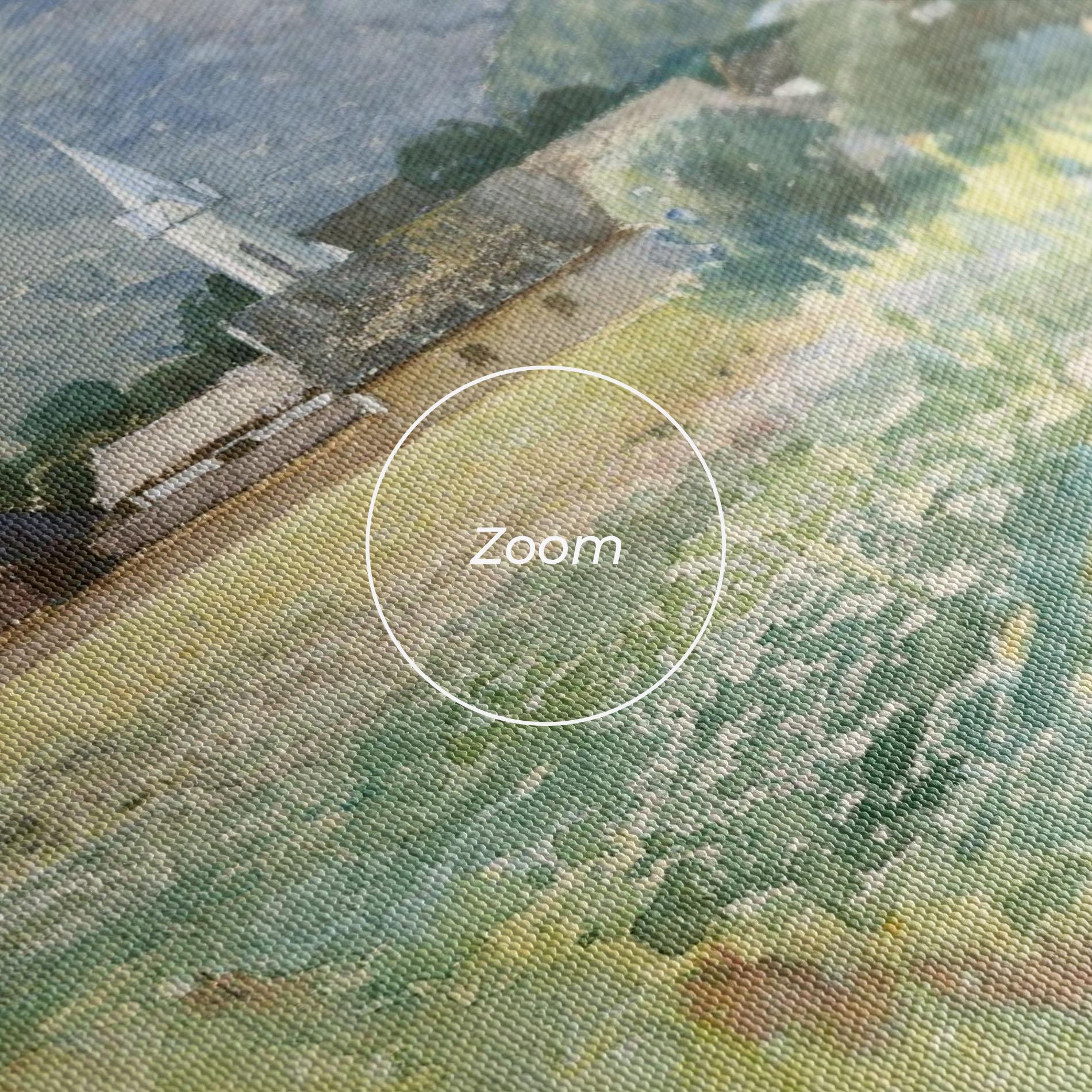 Leinwandbild Rural Painting Art mockup 3