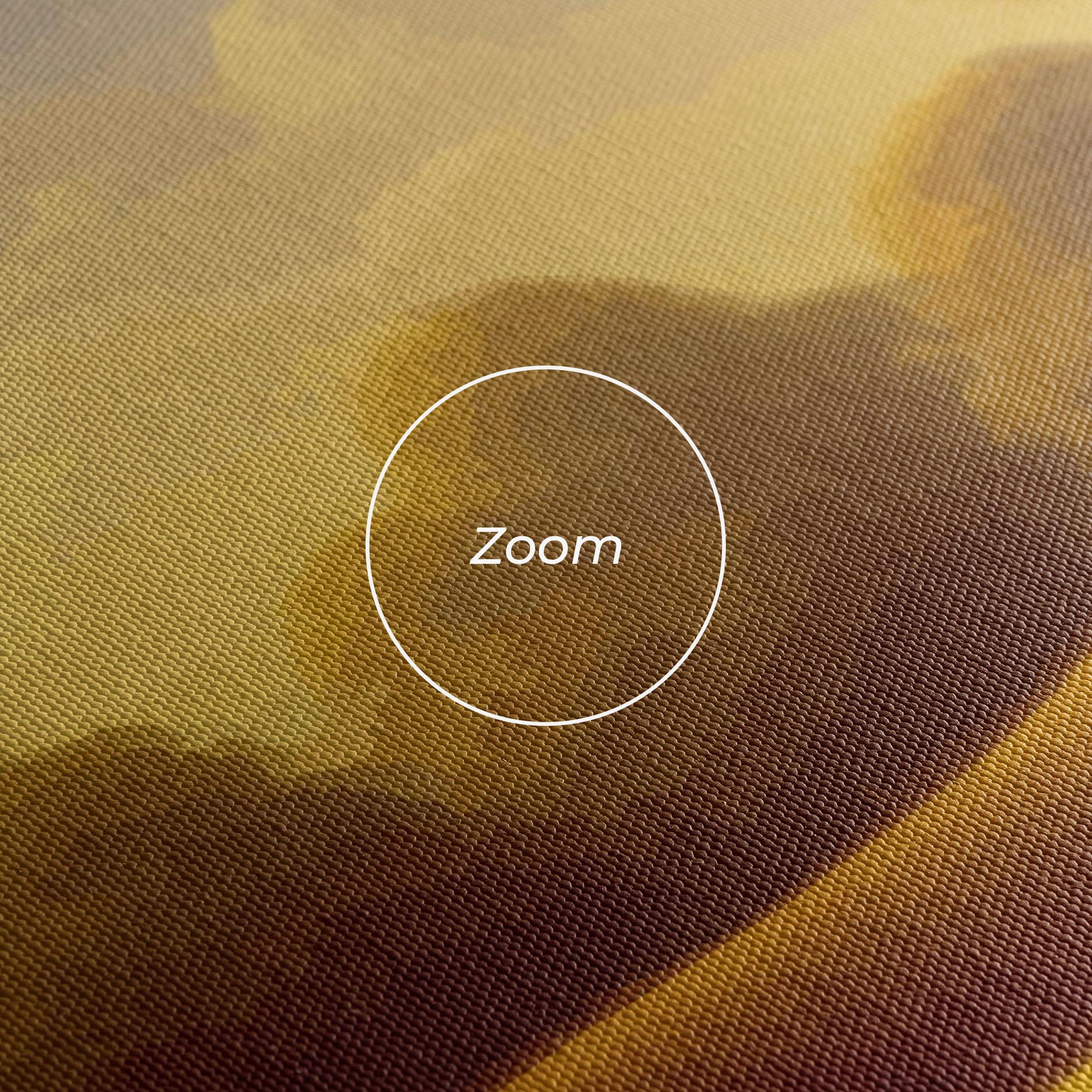 Leinwandbild Yellow Countryside mockup 3