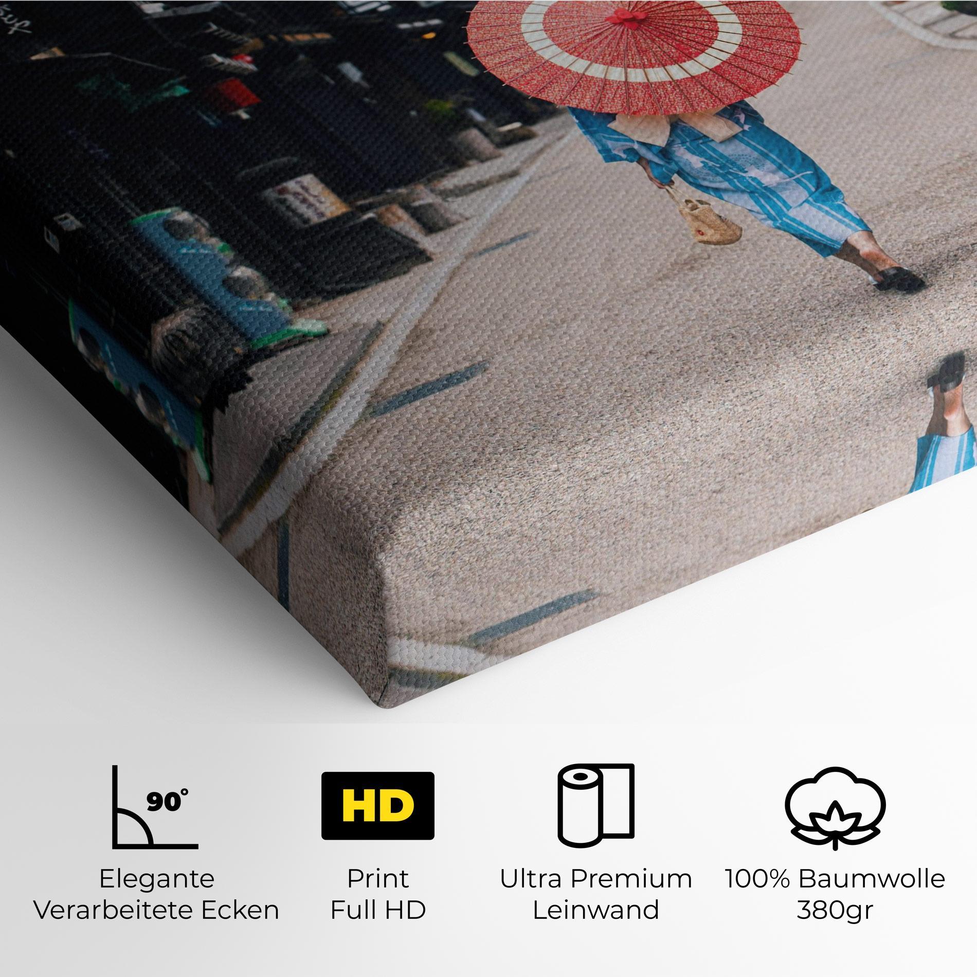 Leinwandbild China Roads mockup 4