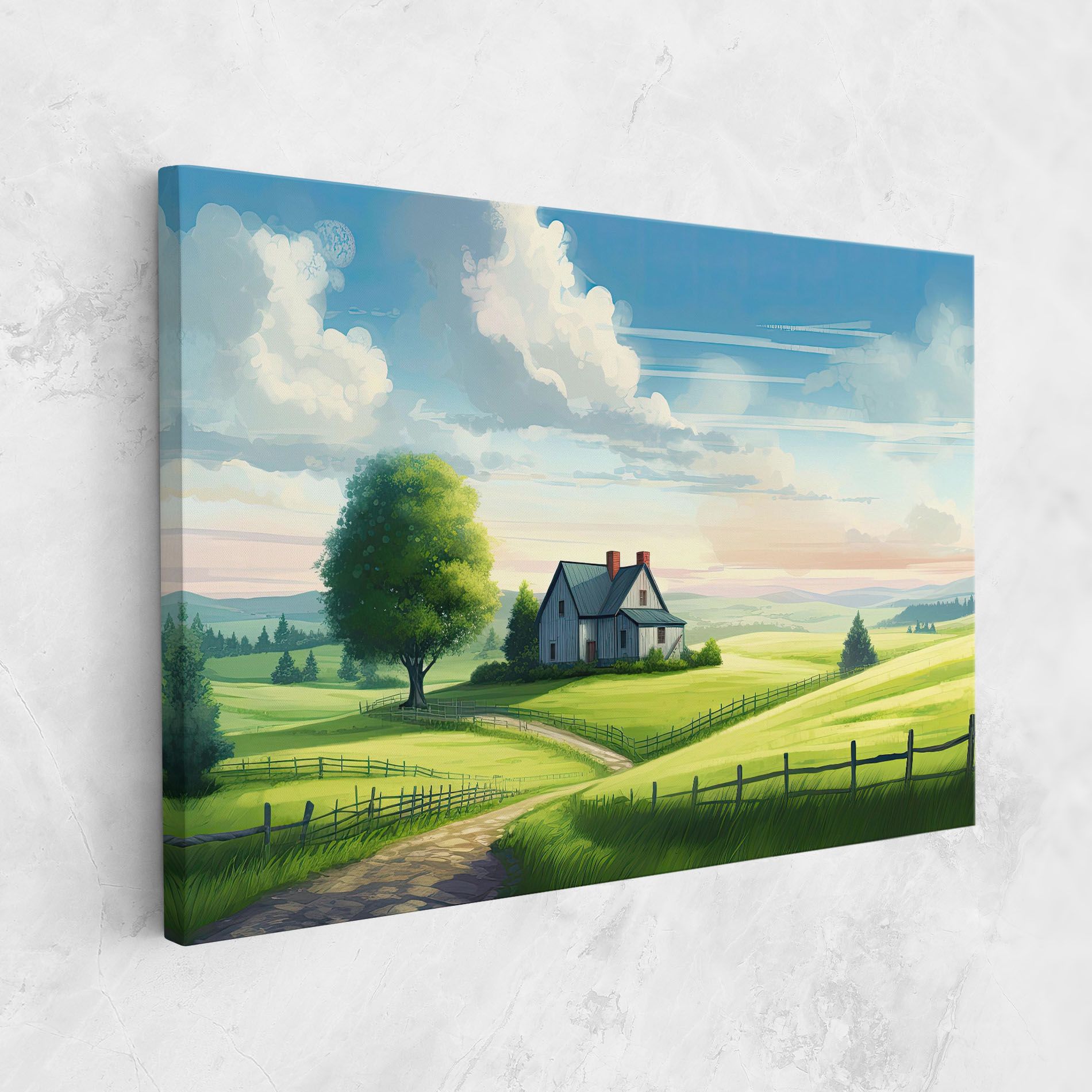 Calming Rural View mockup 1