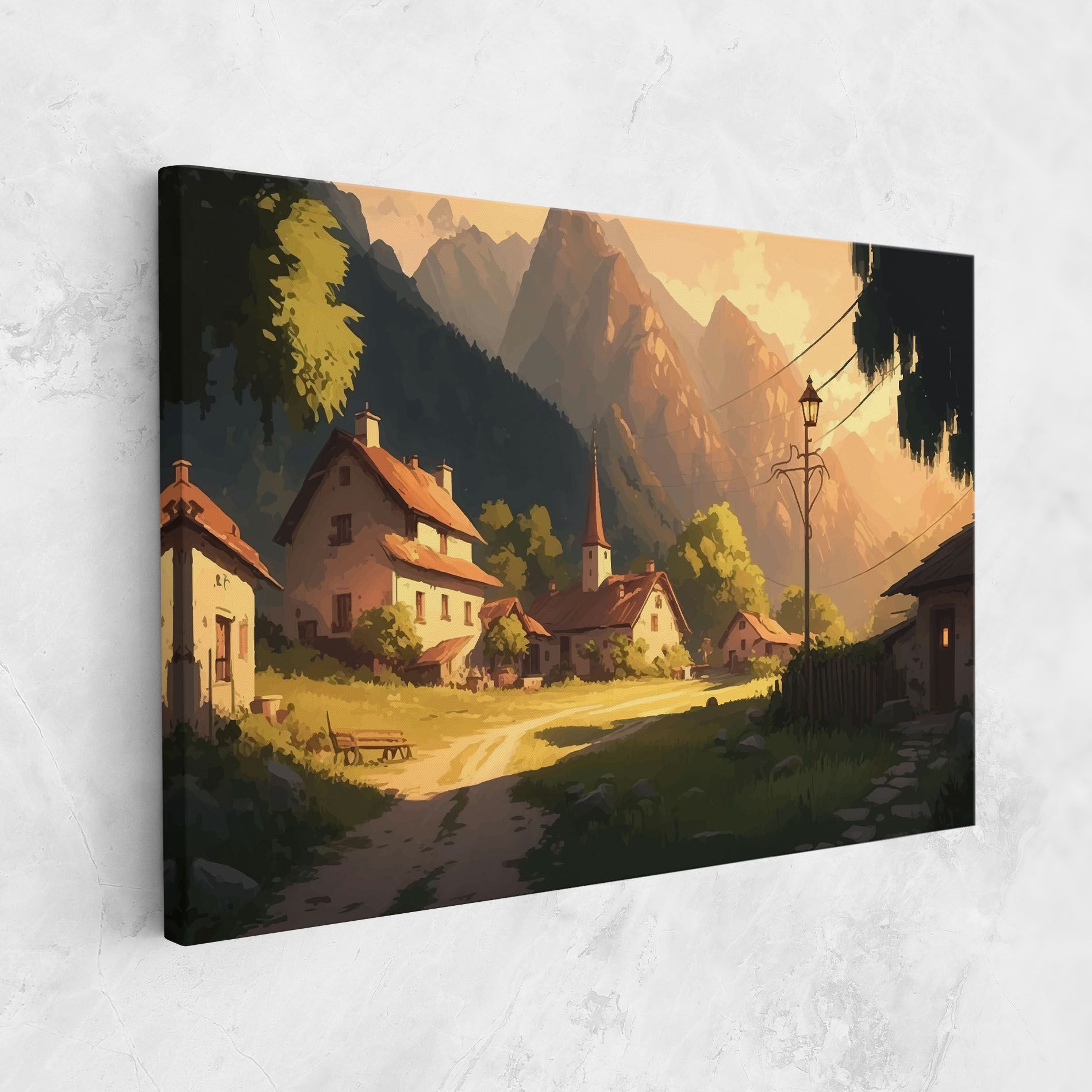 Grassy Village View mockup 1