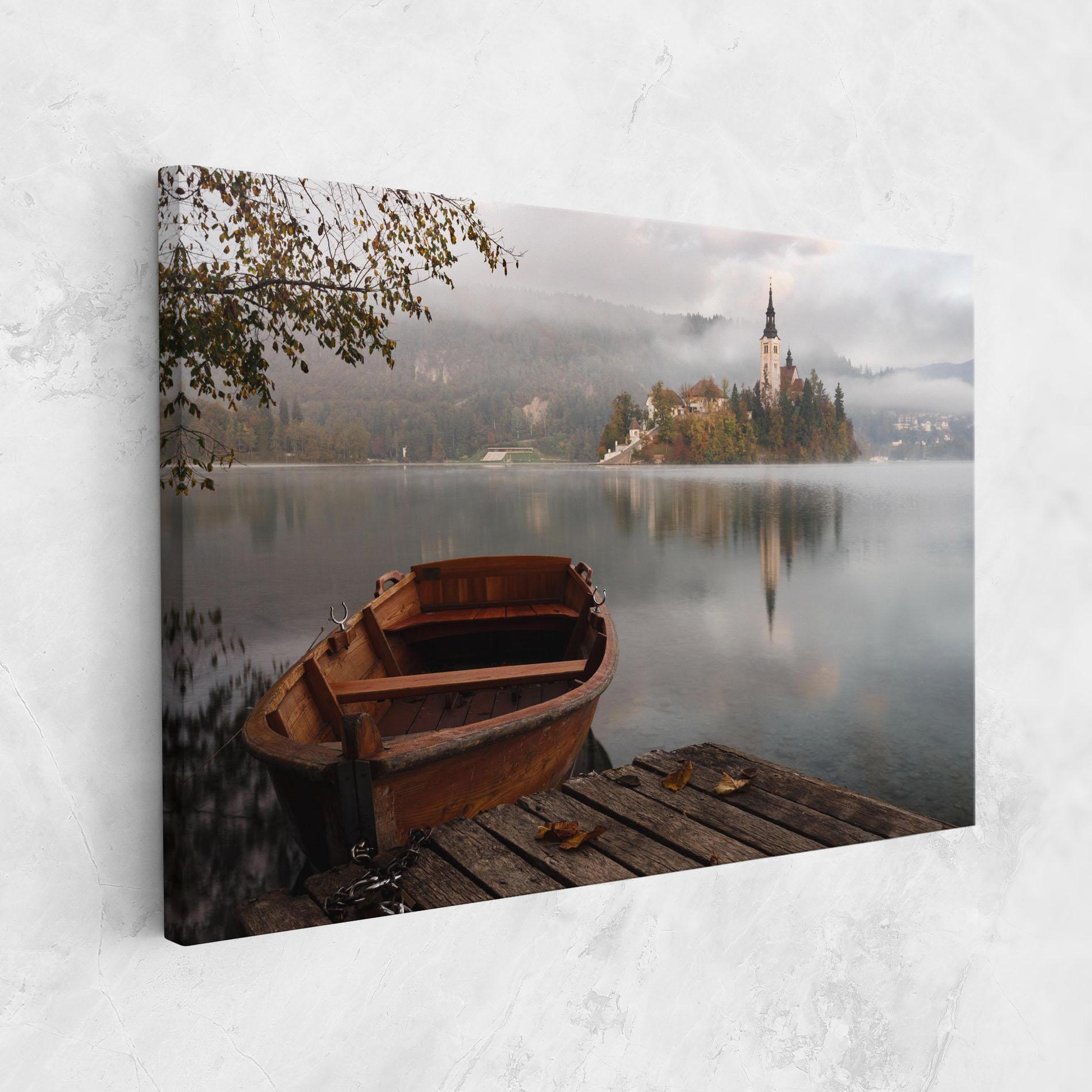 Leinwandbild Lake Church mockup 1