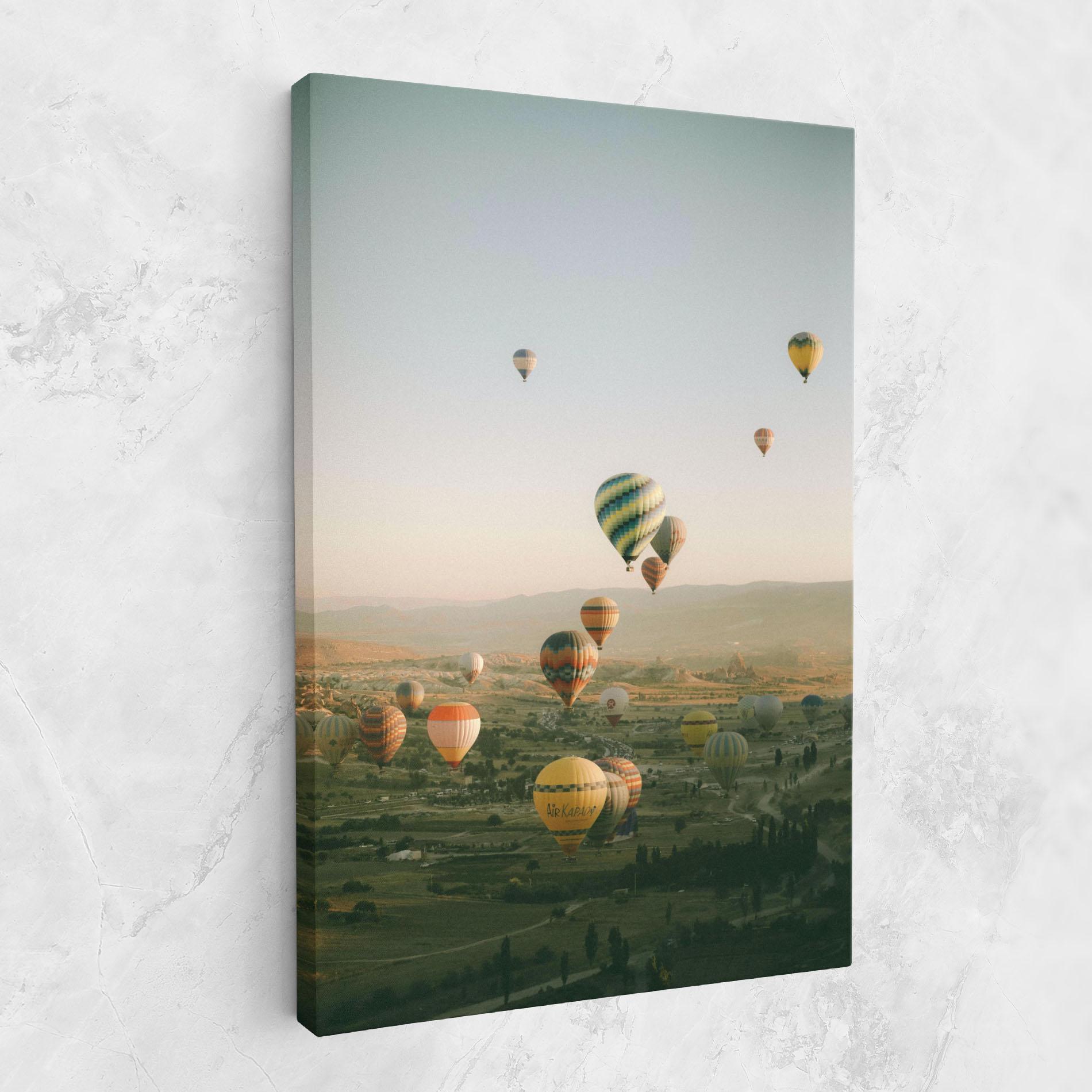 Leinwandbild Hot Ballons mockup 1