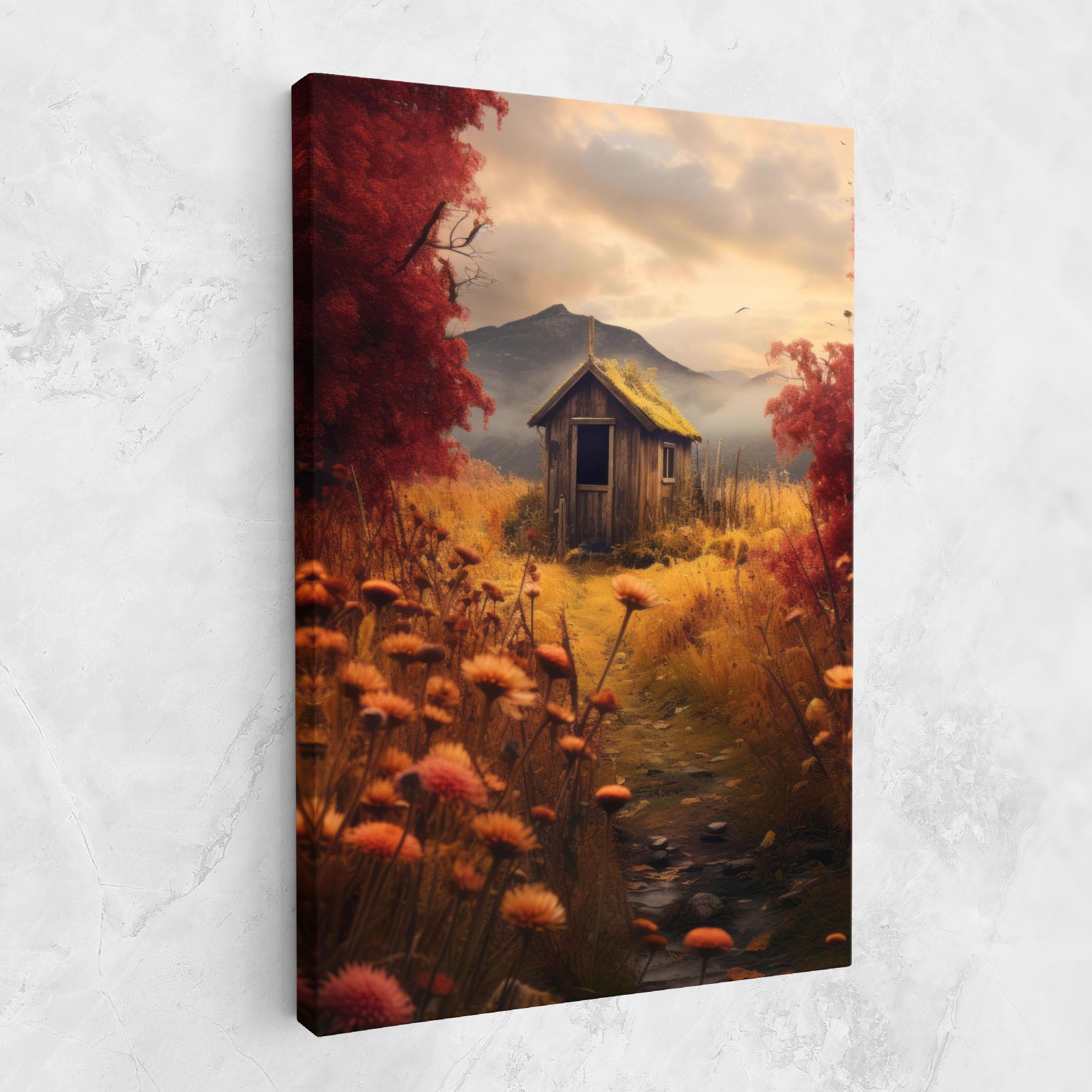 Small Cabin Field mockup 1