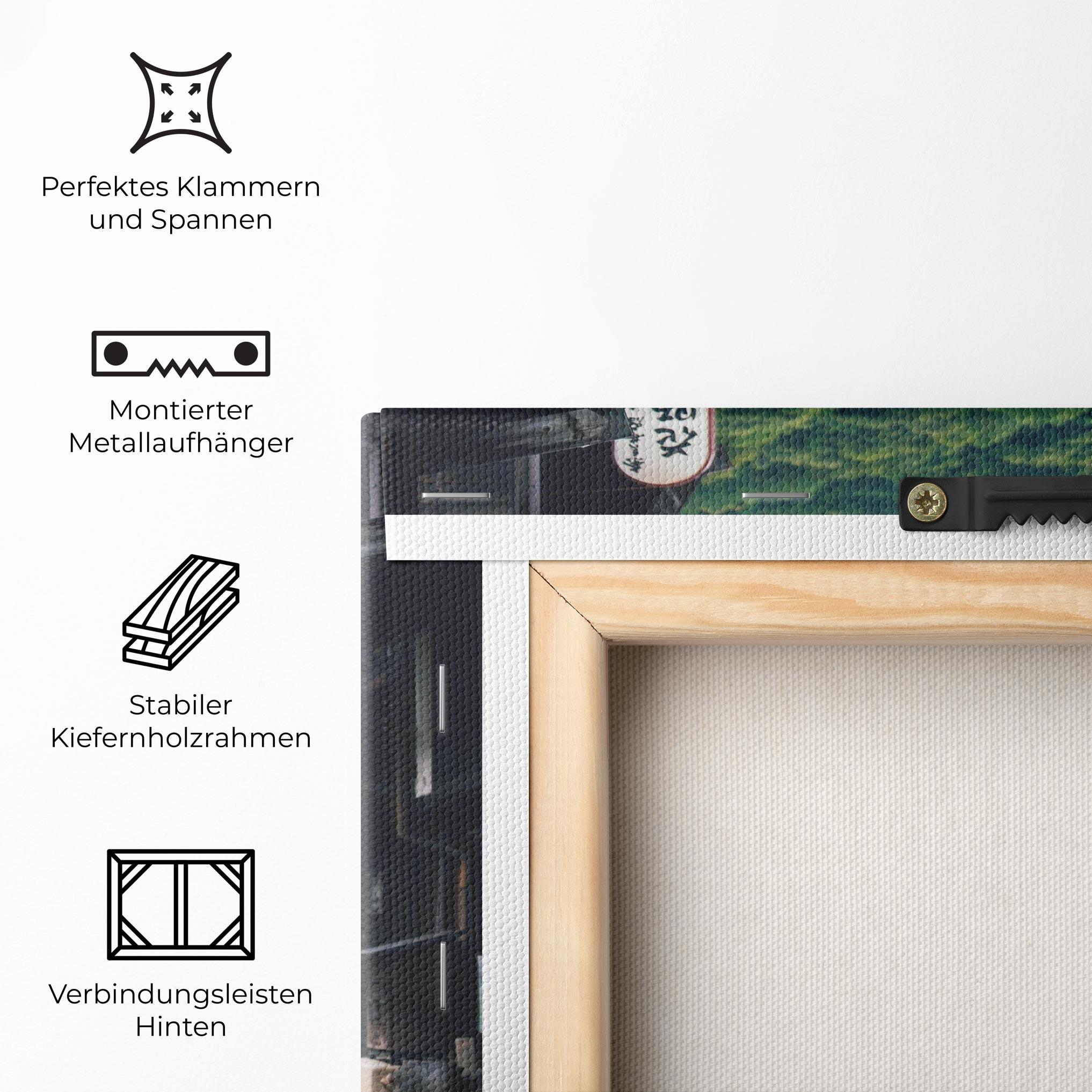 Leinwandbild China Roads mockup 5