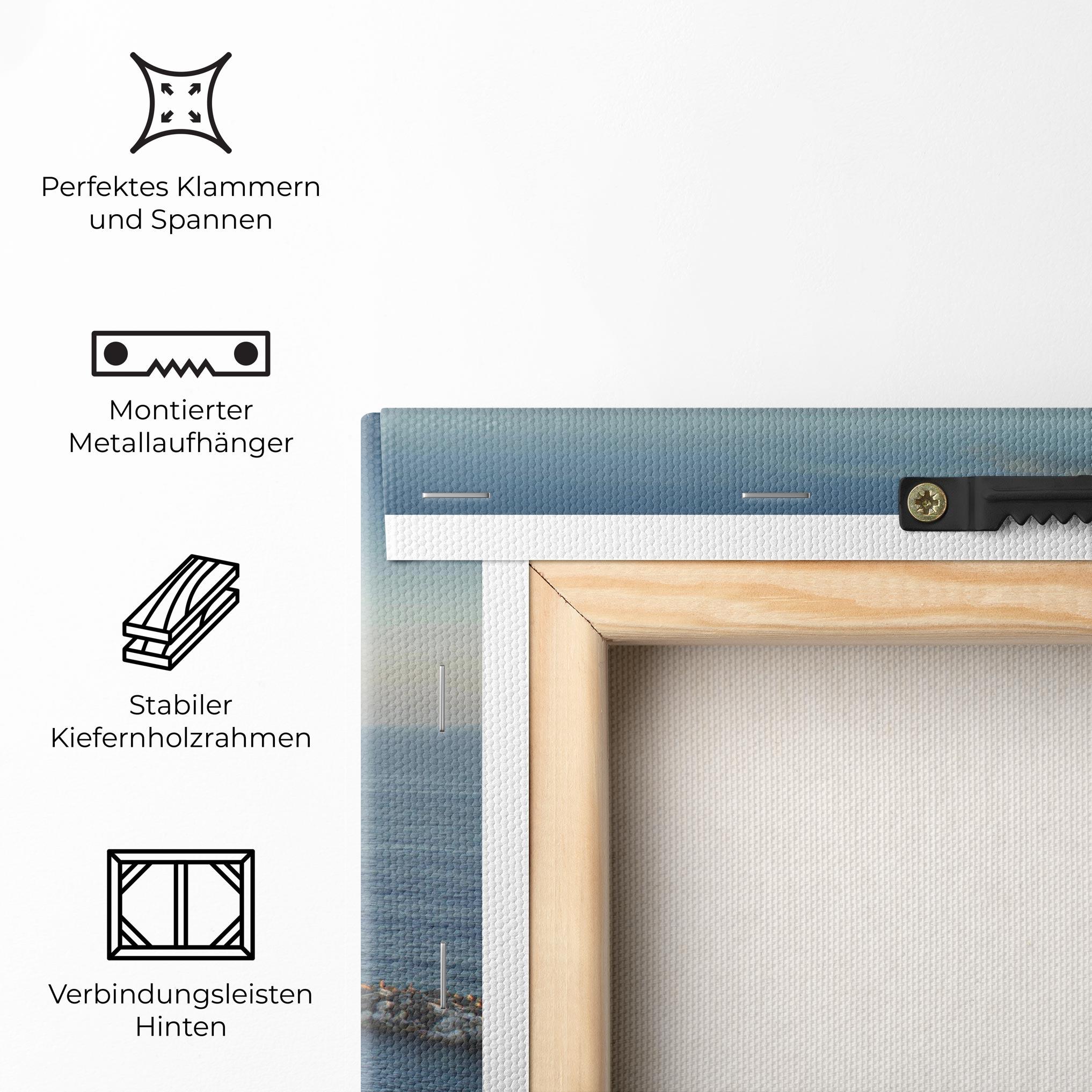 Leinwandbild Cinque Terrre mockup 5