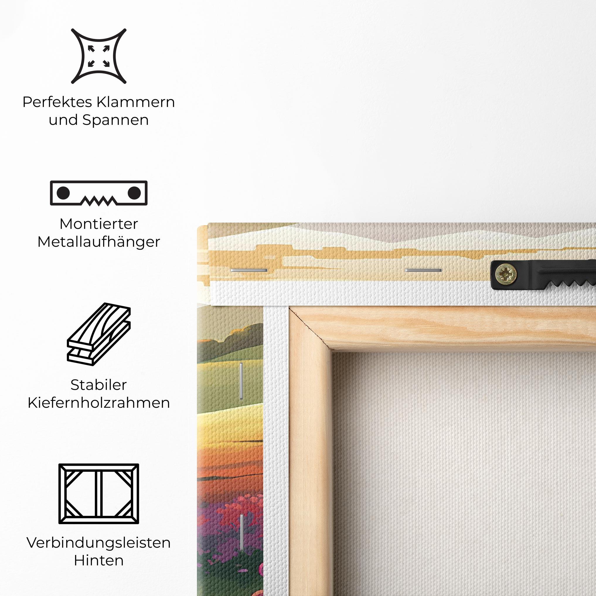 Leinwandbild Countryside Charm mockup 5